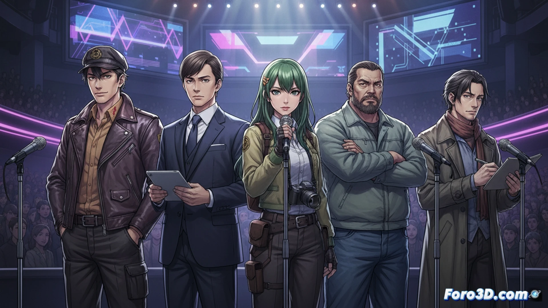 Jiro Ishii desvela el elenco de Shibuya Scramble Stories en evento 404