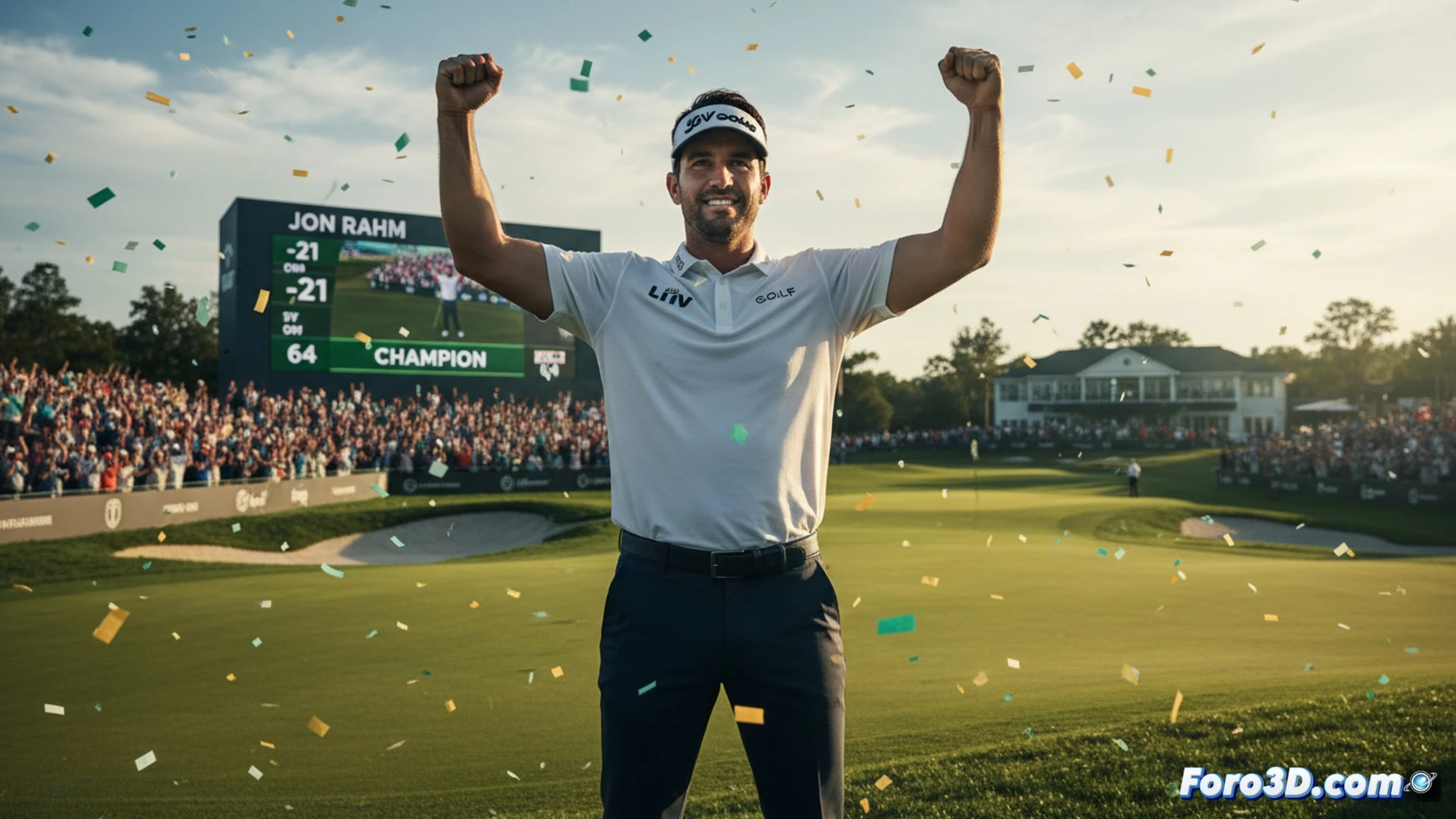 Jon Rahm domina en LIV Golf con cuarta victoria y ronda de 64 golpes