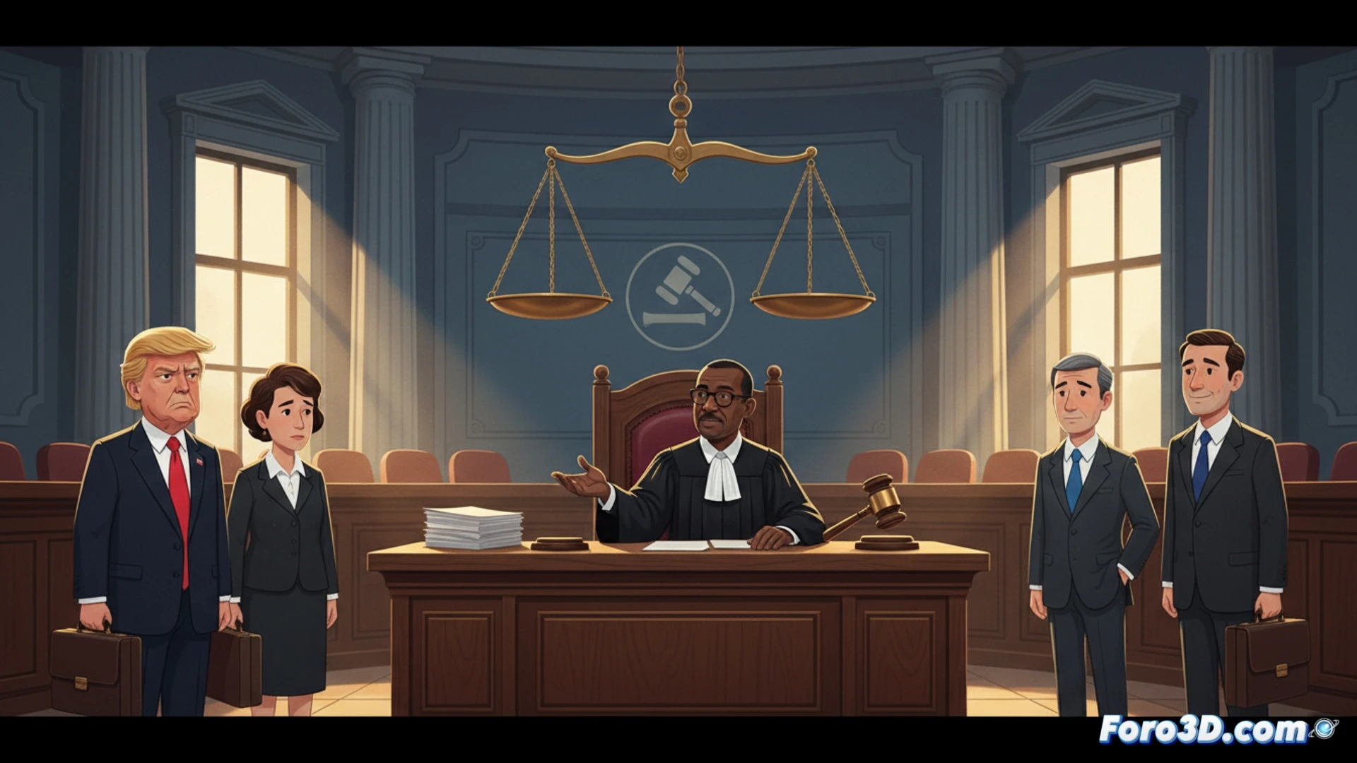 Juez federal desestima demanda de Trump contra The Wall Street Journal.