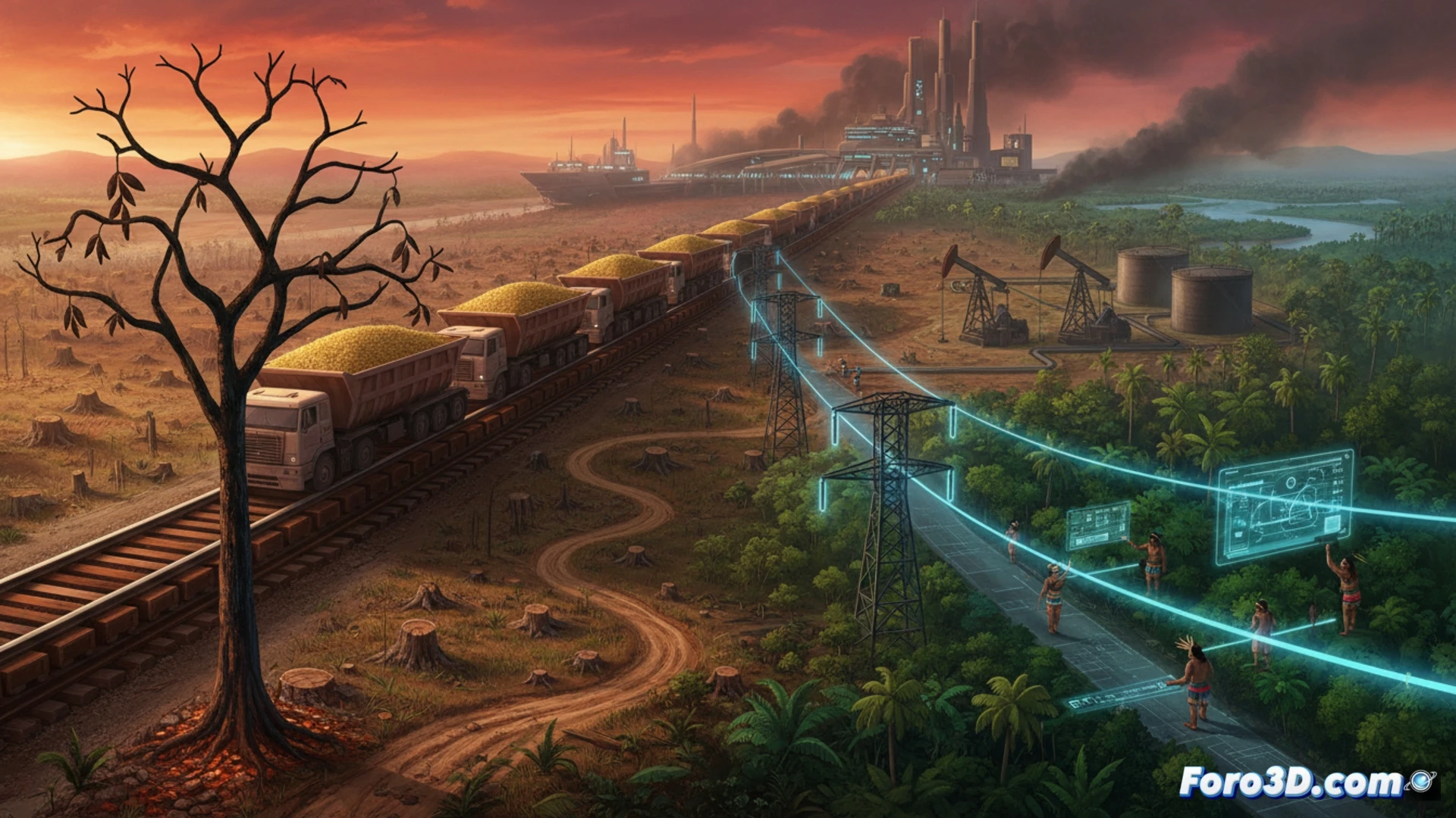 La Amazonía industrial: el coste del progreso en imágenes