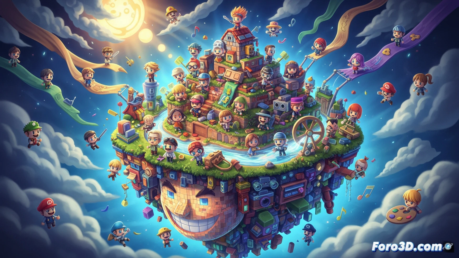 La creatividad en Tomodachi Life: Living the Dream