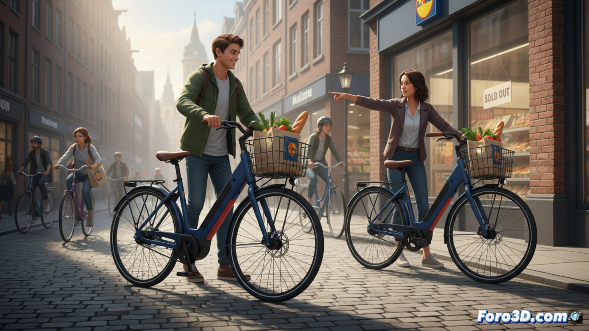 La e-bike urbana de Lidl: movilidad asequible que se agota al instante