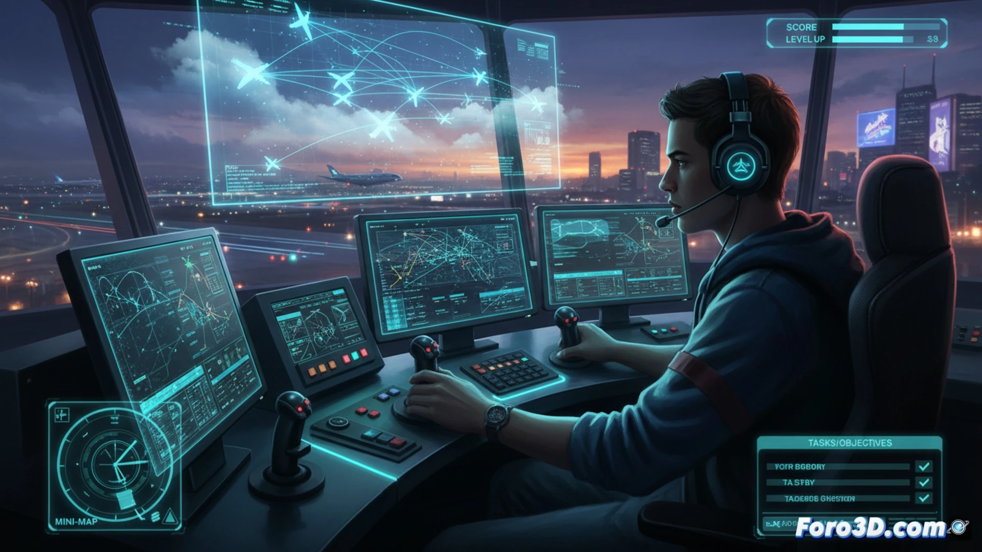 La FAA busca controladores aéreos entre jugadores de videojuegos