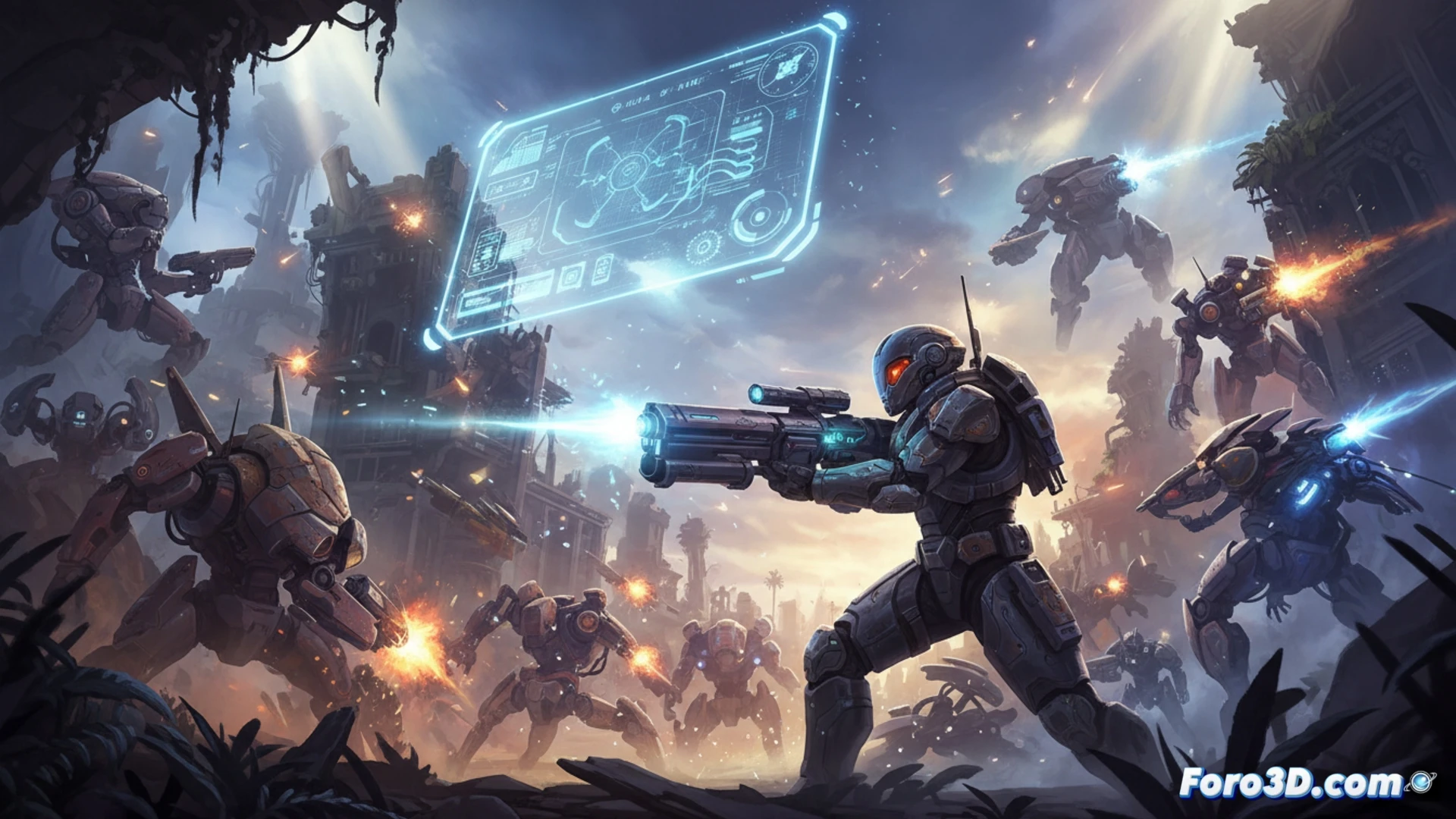 Una IA de robots en constante refinamiento mediante ajustes manuales tras analizar datos de los jugadores.