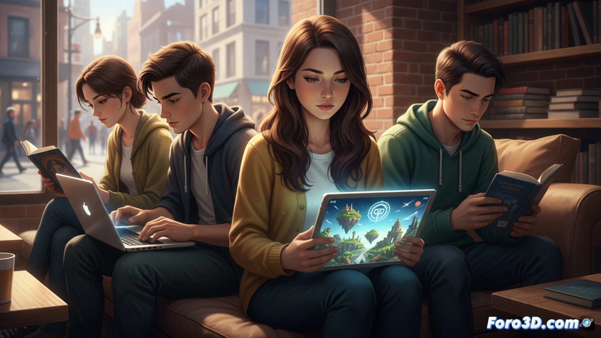 Un foro digital con hilos sobre libros entre temas técnicos, mostrando el inesperado nicho de la literatura online.