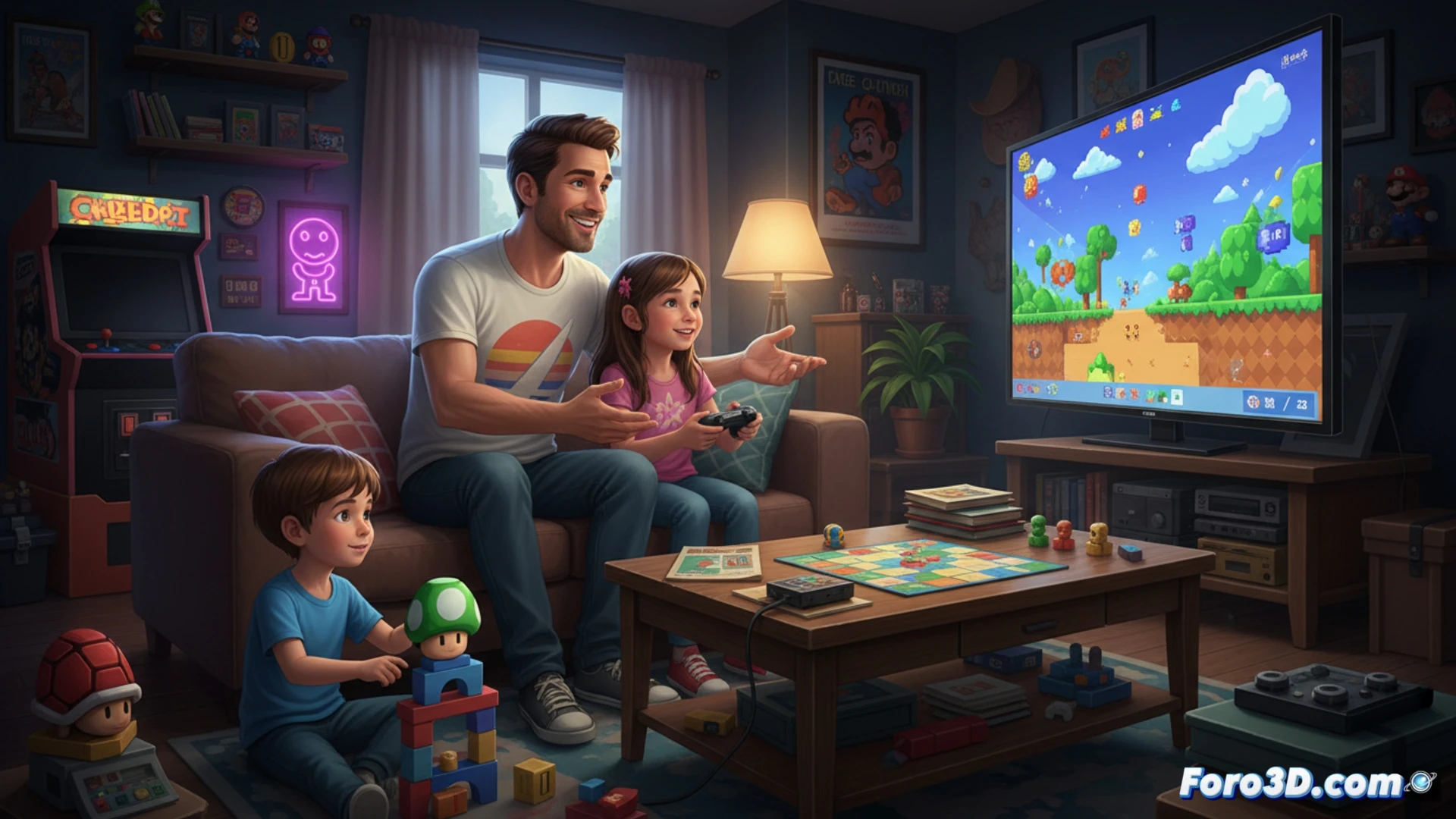 La ventaja oculta de los padres que jugaron en los 80 y 90