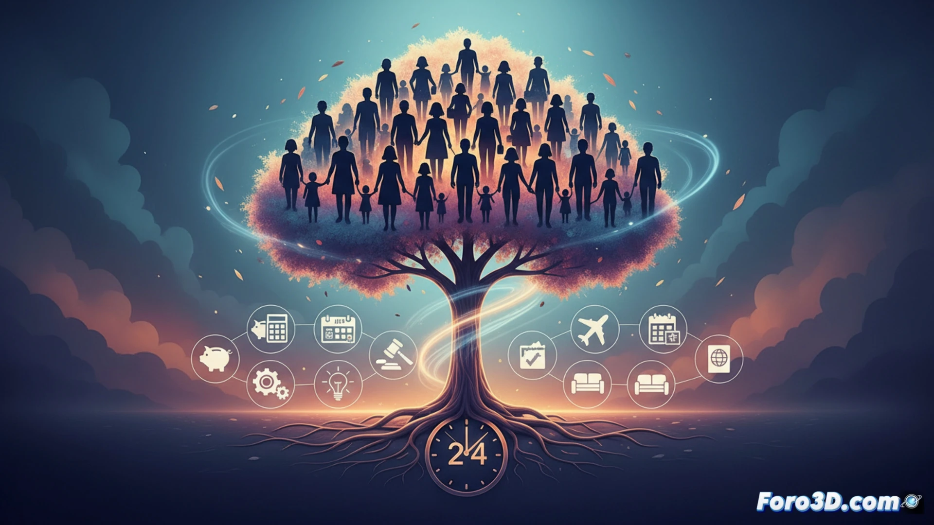 Un miembro de VES y su familia reciben apoyo profesional 24/7, con asesoría fiscal, legal y descuentos en viajes y eventos.