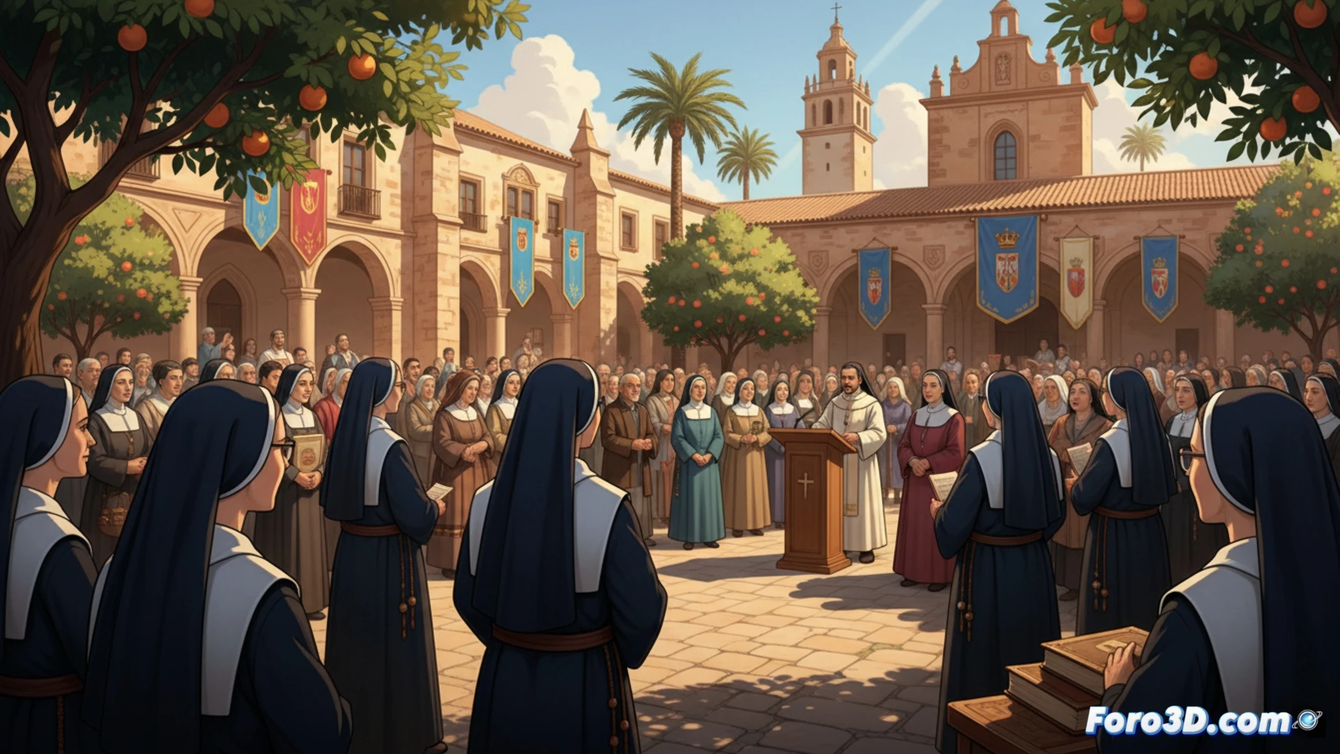 Las Agustinas Recoletas se unen al 150 aniversario de Chiclana