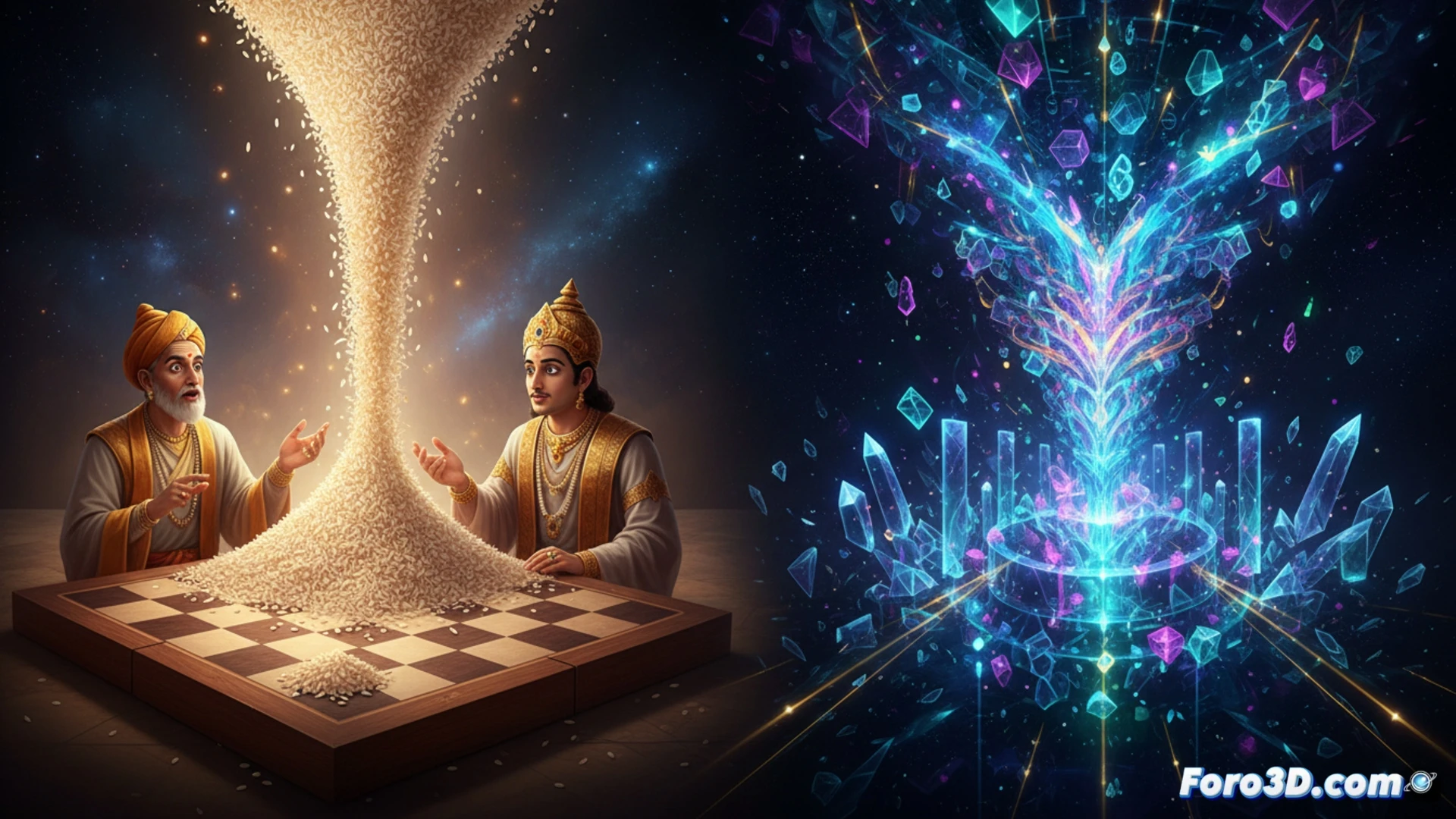 Más allá del ajedrez: el crecimiento que desafía lo exponencial