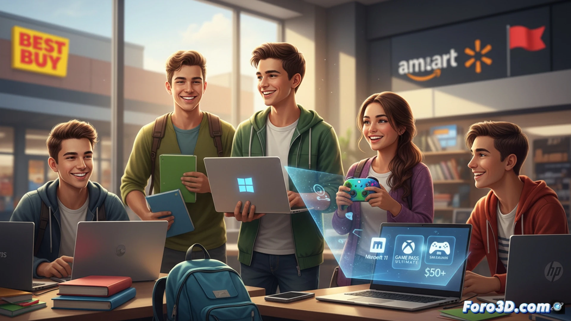 Microsoft lanza un combo universitario con PC, Office y Game Pass