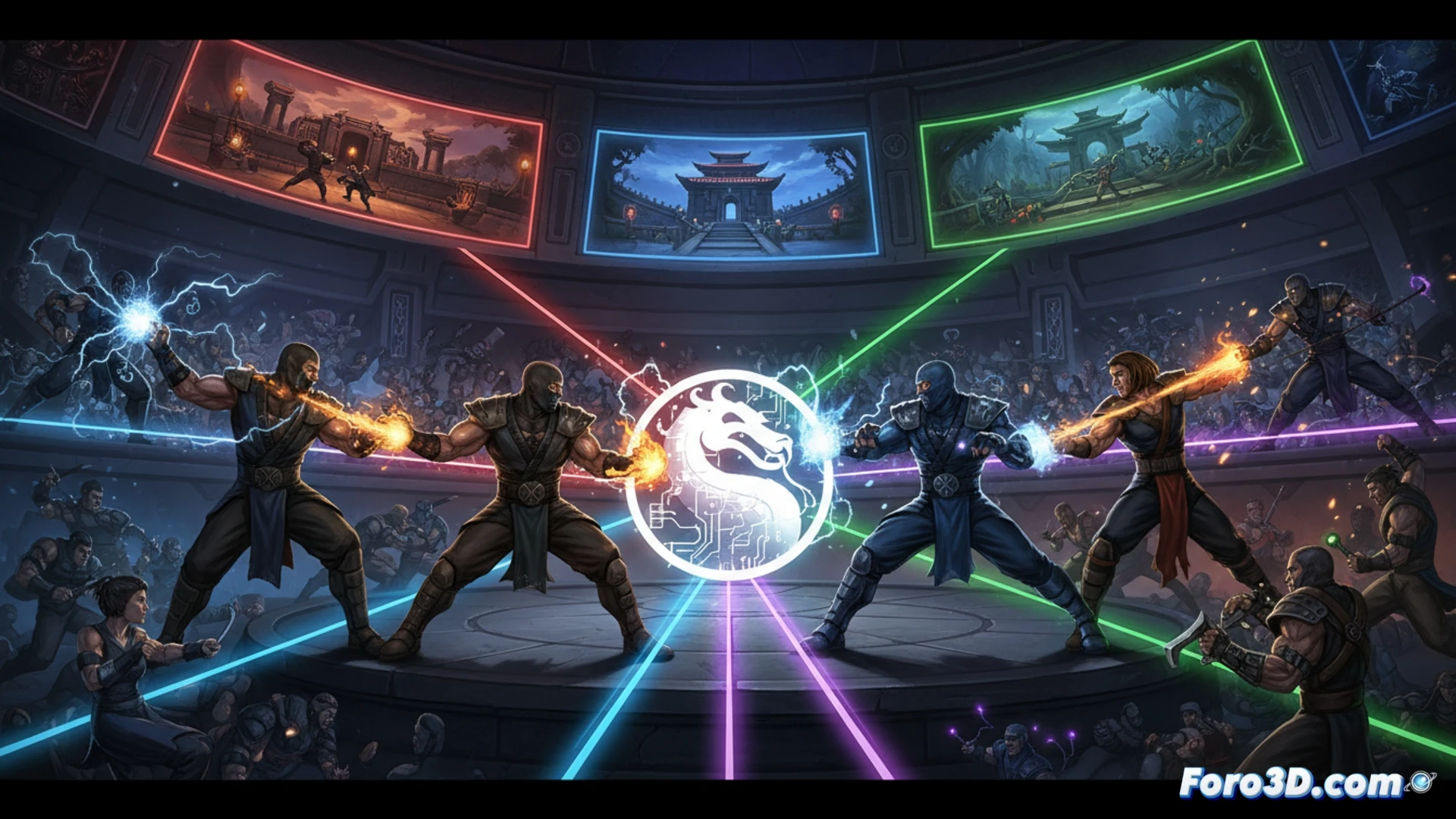 Mortal Kombat Legacy Kollection se actualiza con Krossplay y combates 2v2 online