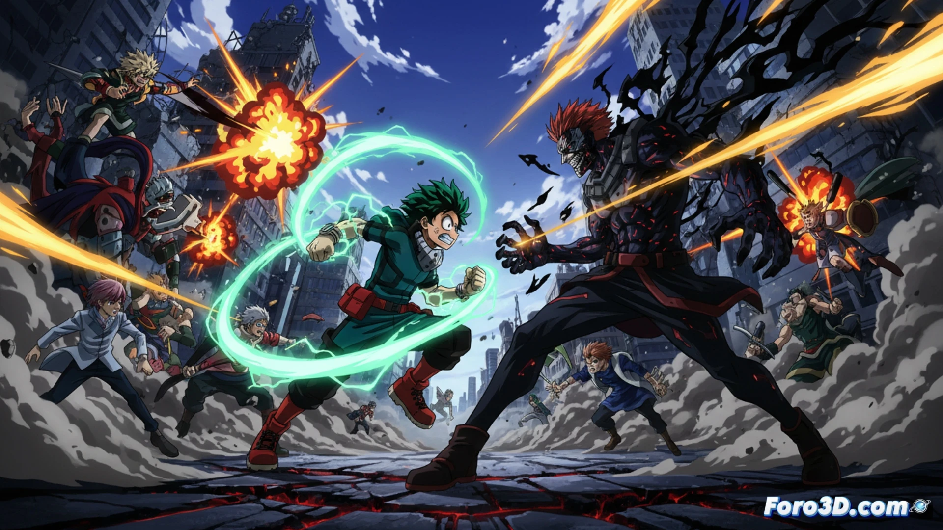 我的英雄学院最终季：确认时代终结的预告片