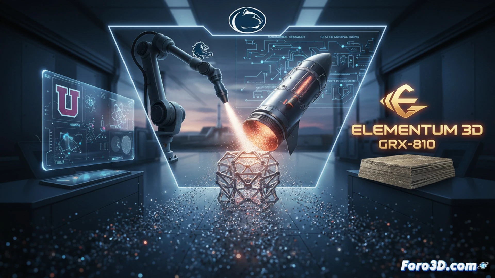 NASA financia estudio de proyección en frío para aleación GRX-810