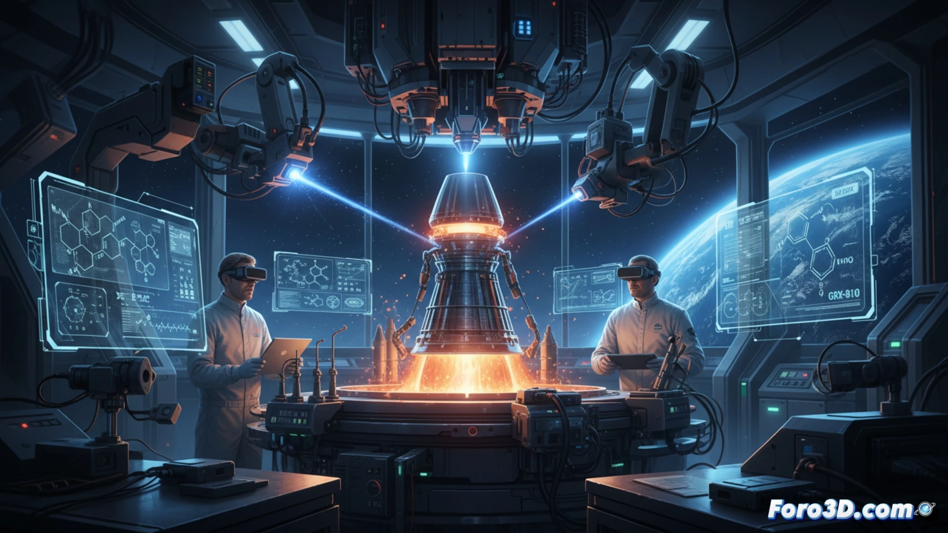 NASA investiga fabricación aditiva de aleación GRX-810 para motores