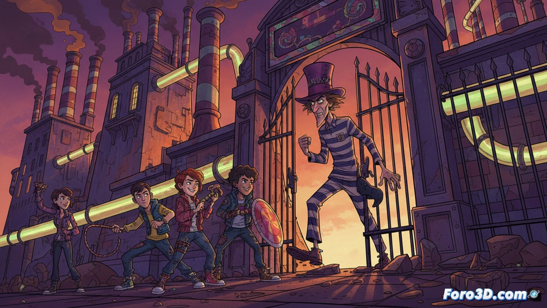 Netflix anima a Willy Wonka en Charlie vs. the Chocolate Factory para 2027