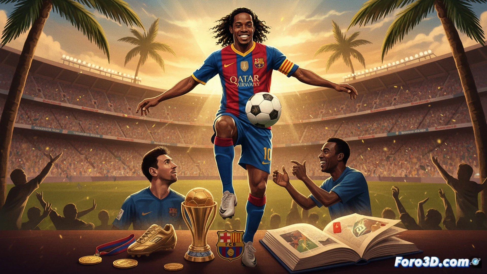 Un documental de Netflix sobre Ronaldinho, con imágenes de su magia en el Barça y testimonios como el de Messi.