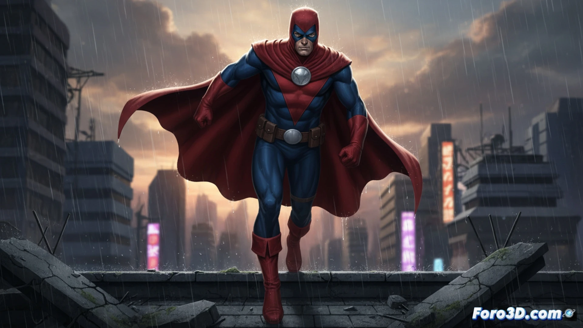 Un clon con traje tecnológico, Jack Monroe como Nómada, símbolo de la ansiedad de la Guerra Fría y la ingeniería humana.