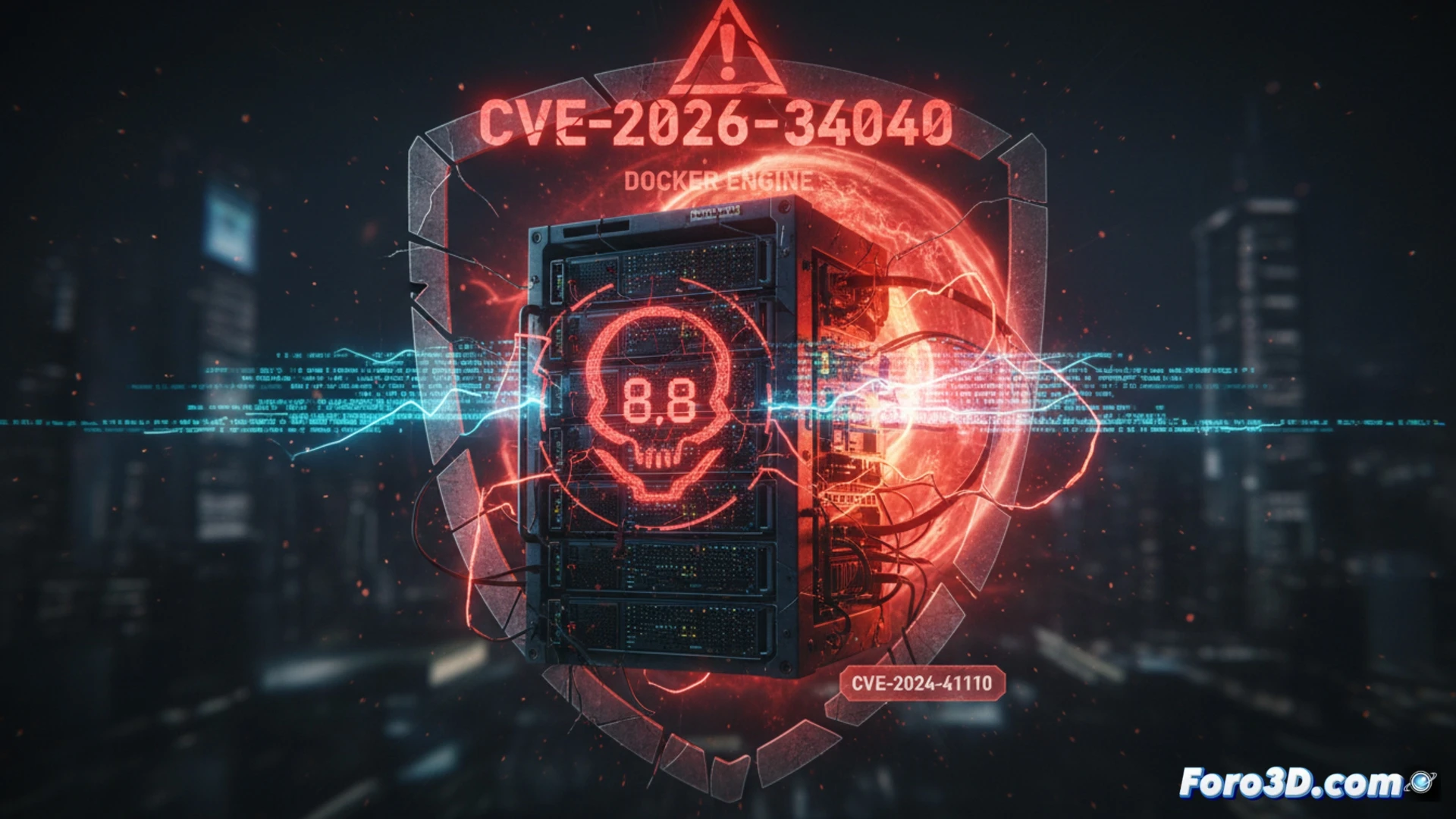 Una vulnerabilidad crítica en Docker Engine permite saltar controles de autorización, amenazando el sistema host.