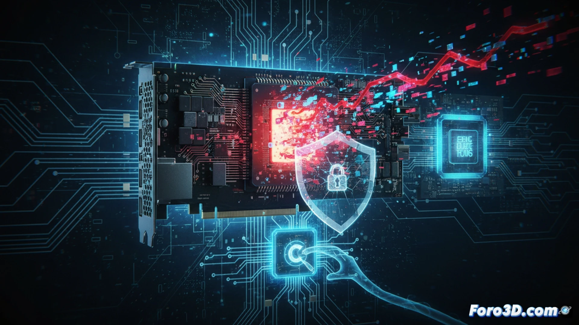 Investigador analiza vulnerabilidad GPUBreach en GPU Nvidia, exponiendo datos sensibles en pantalla con código de explotación.