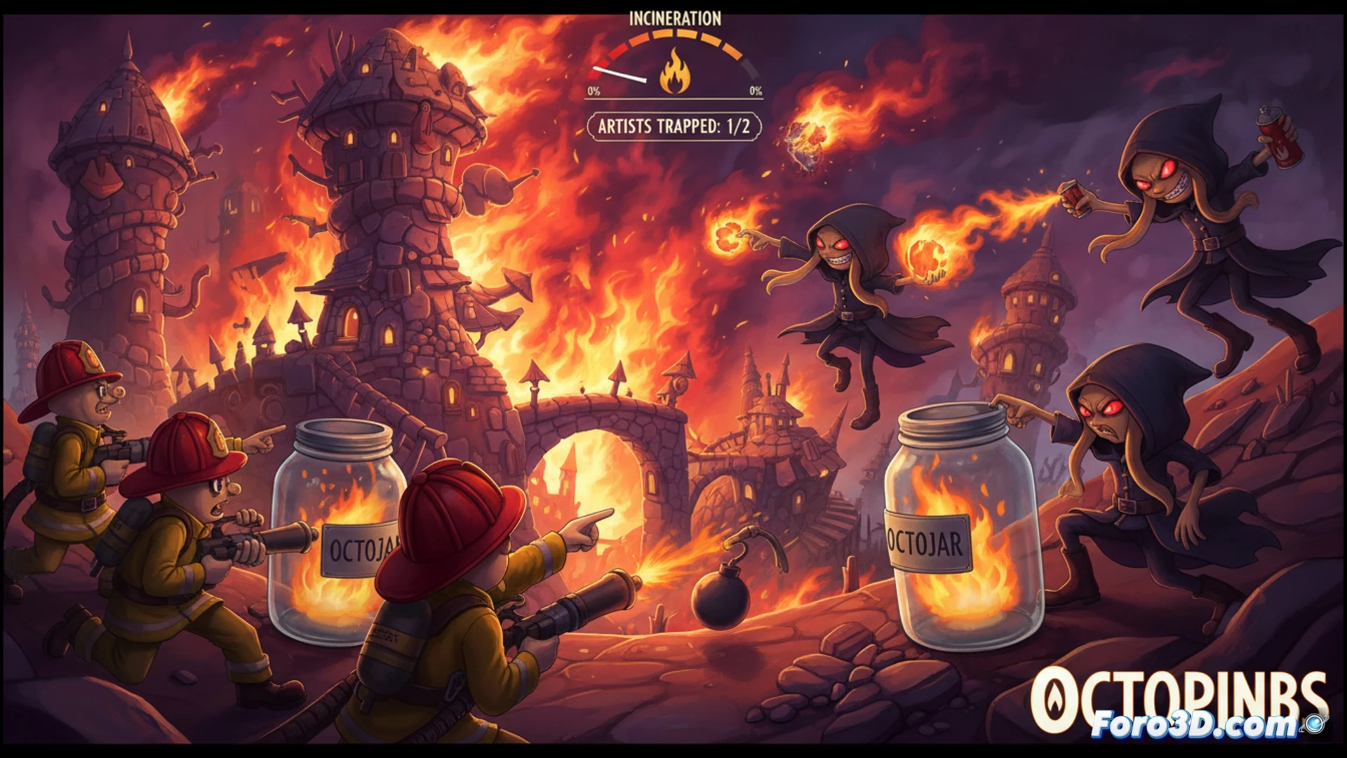 OCTOPinbs登陆Steam：消防员与纵火犯的社交推理对决