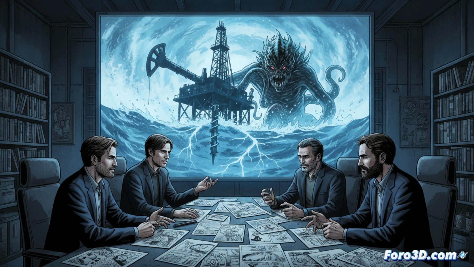 Of The Earth: terror cósmico en una plataforma petrolífera