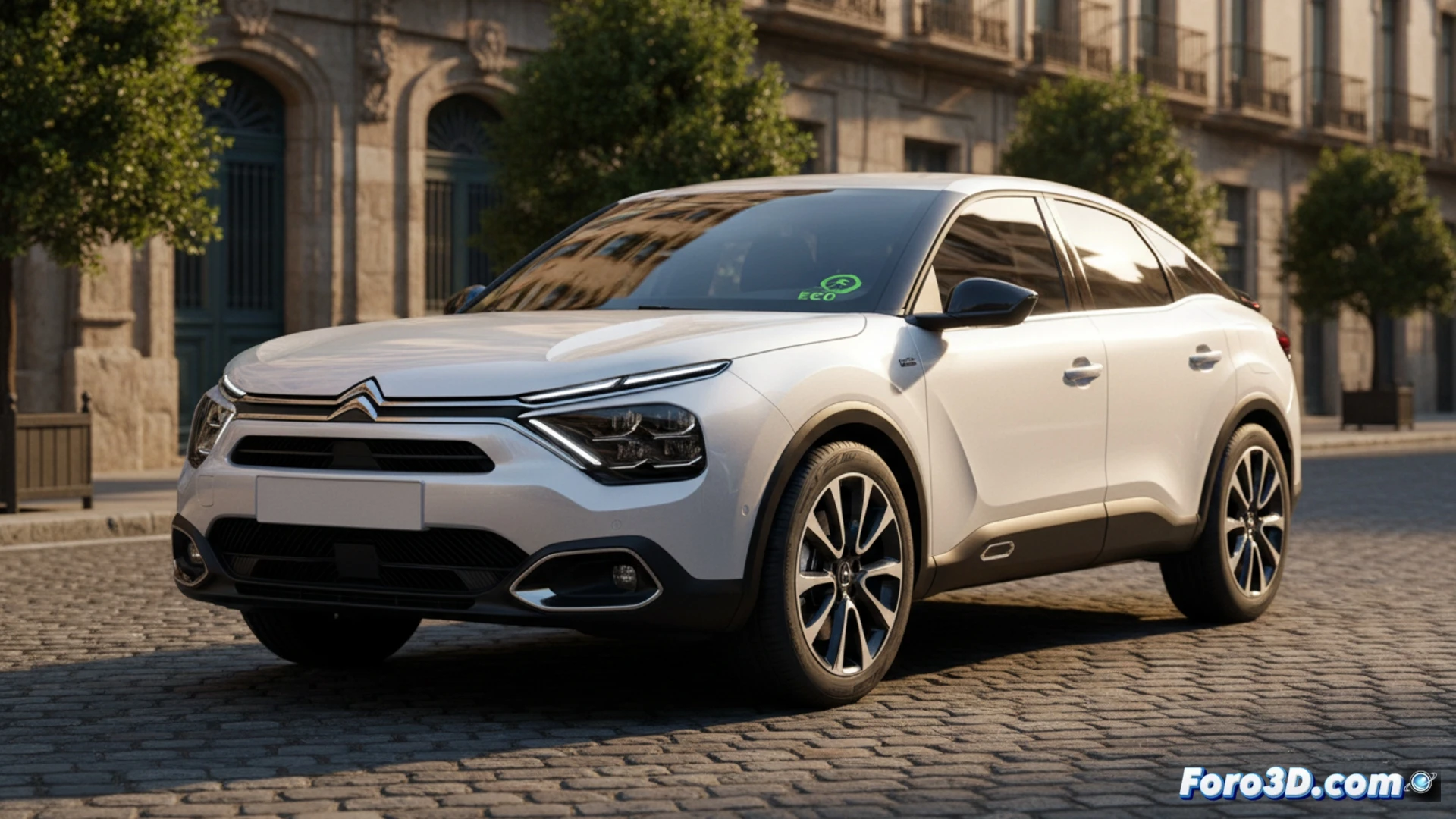 Citroën C4 X MHEV ECO, sedán fabricado en Madrid con pantalla de 10', asistencias y climatizador bizona de serie.