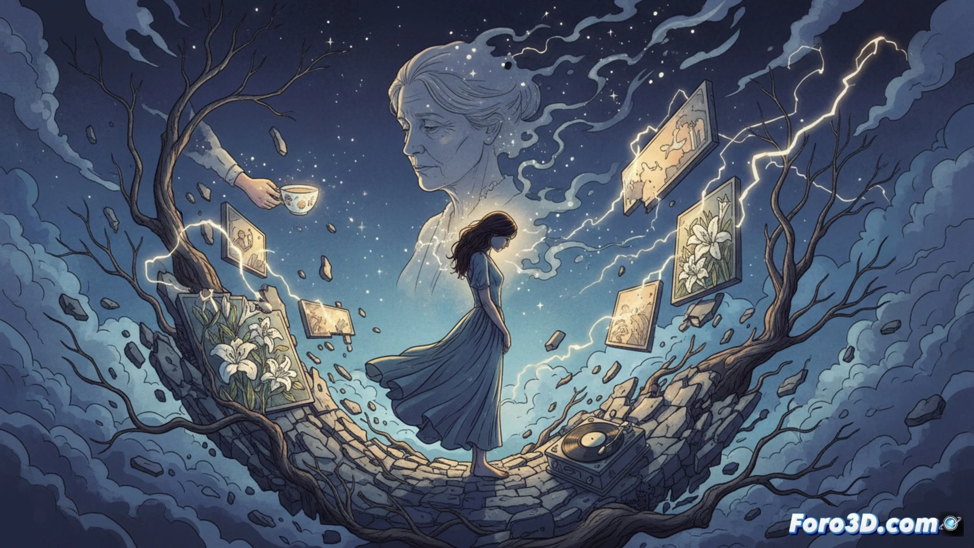 Oracles: una novela gráfica sobre el duelo y la memoria