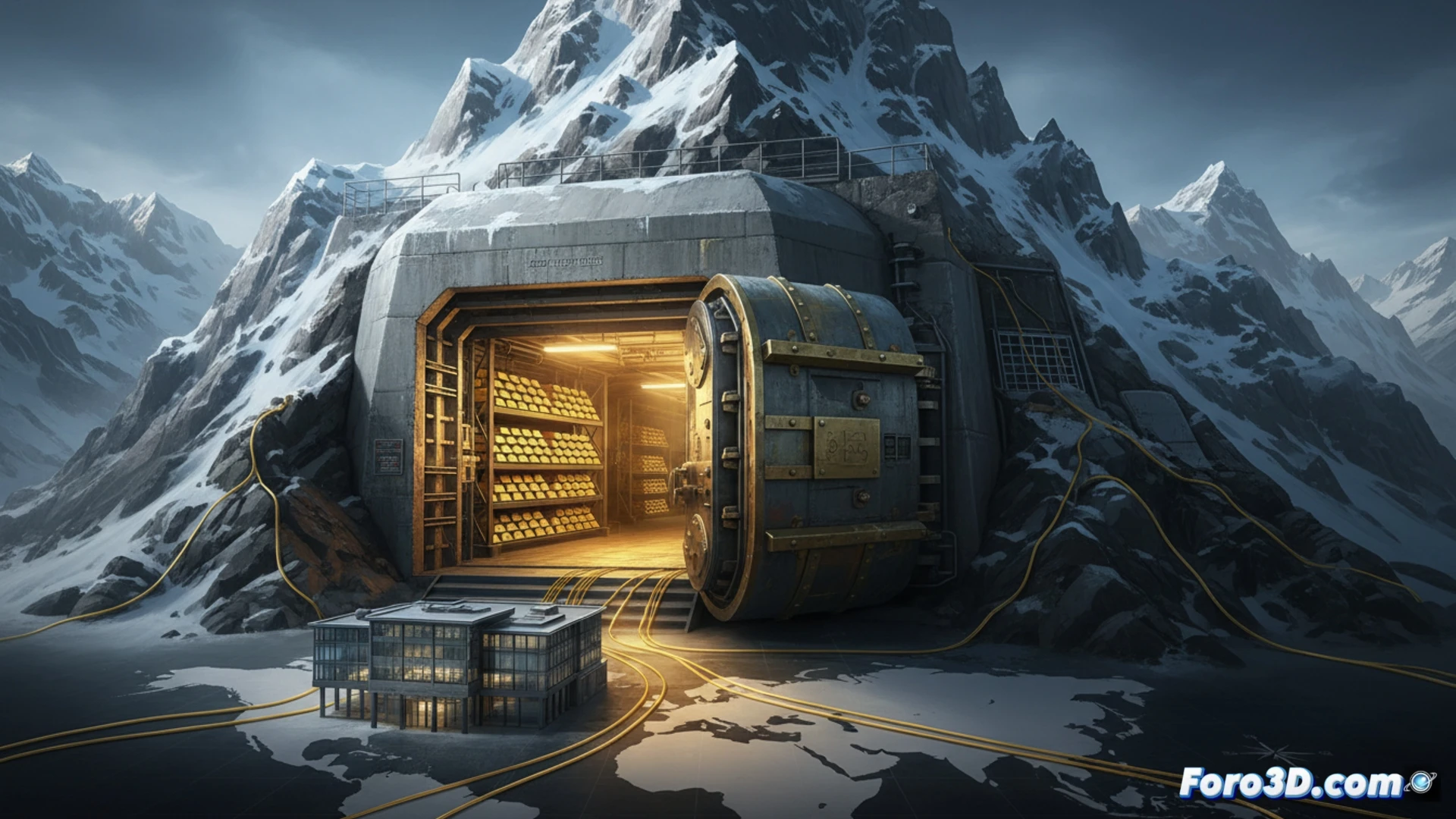 Oro, búnkeres y bancos: la conexión alpina de Suiza