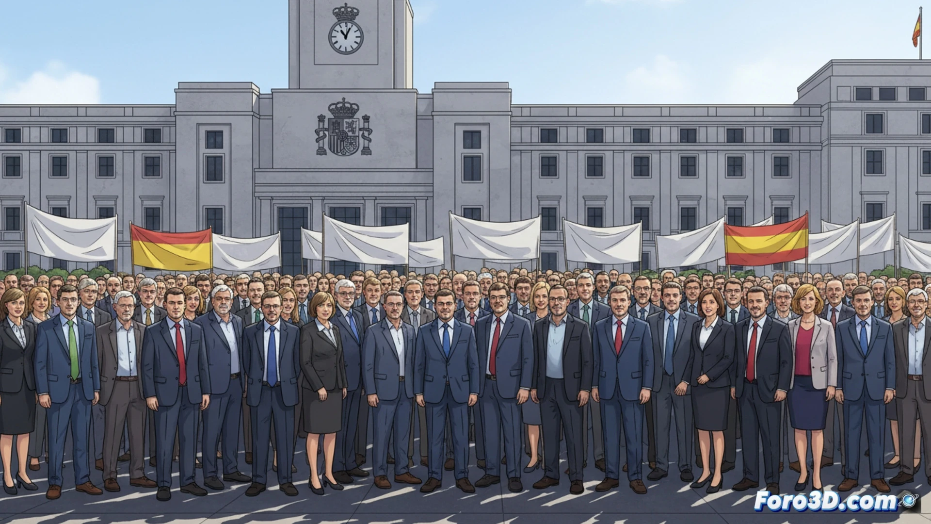 Personal civil de Defensa se moviliza por un complemento de 300 euros