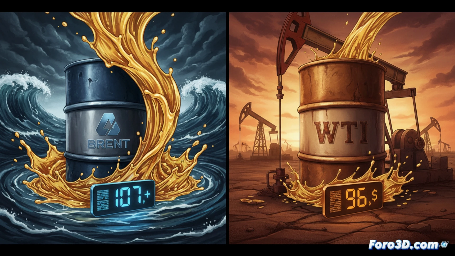 Petróleo a 107 dólares: el lujo de llenar el depósito