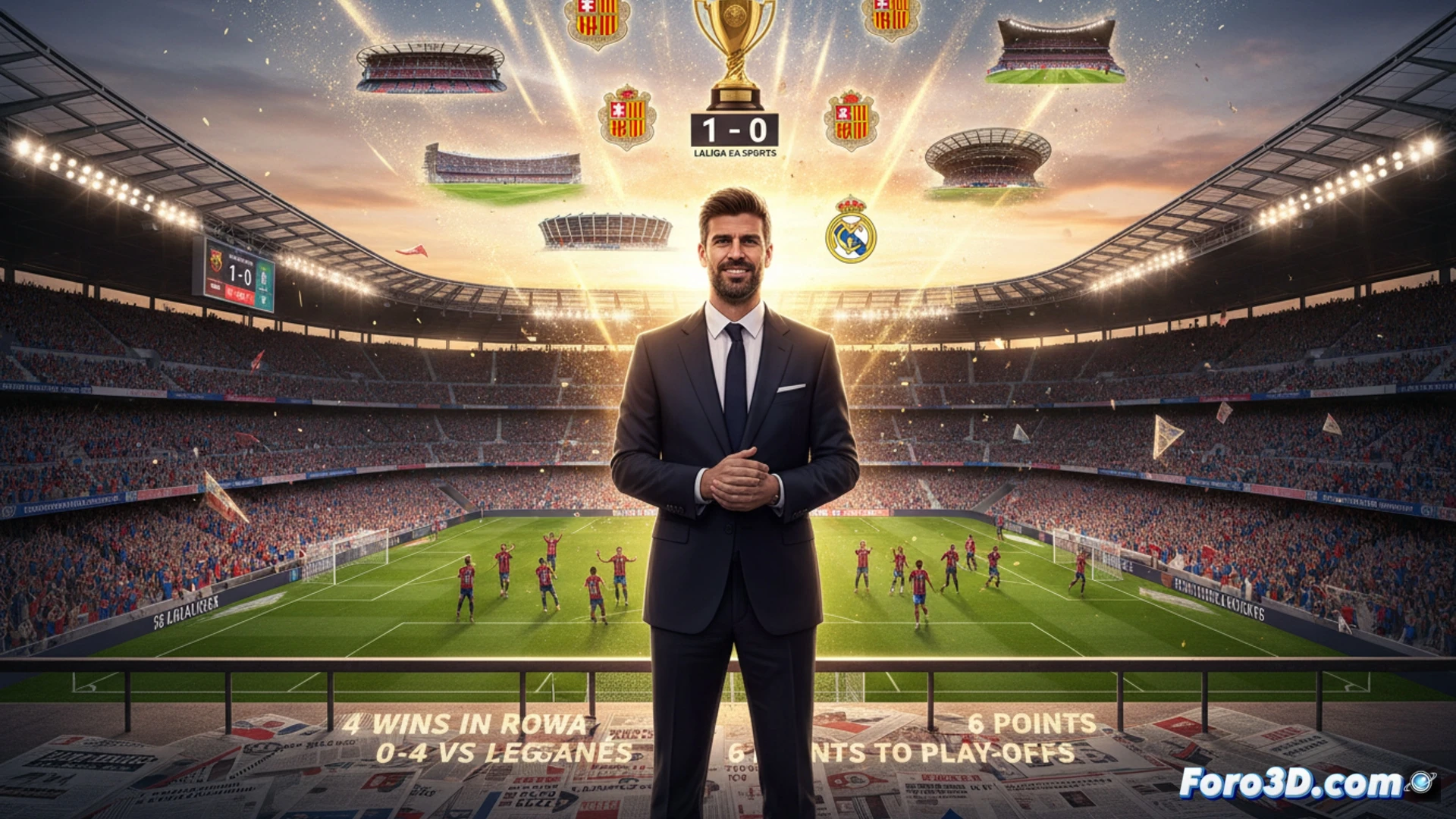 Piqué sueña con el ascenso tras cuatro victorias seguidas del Andorra