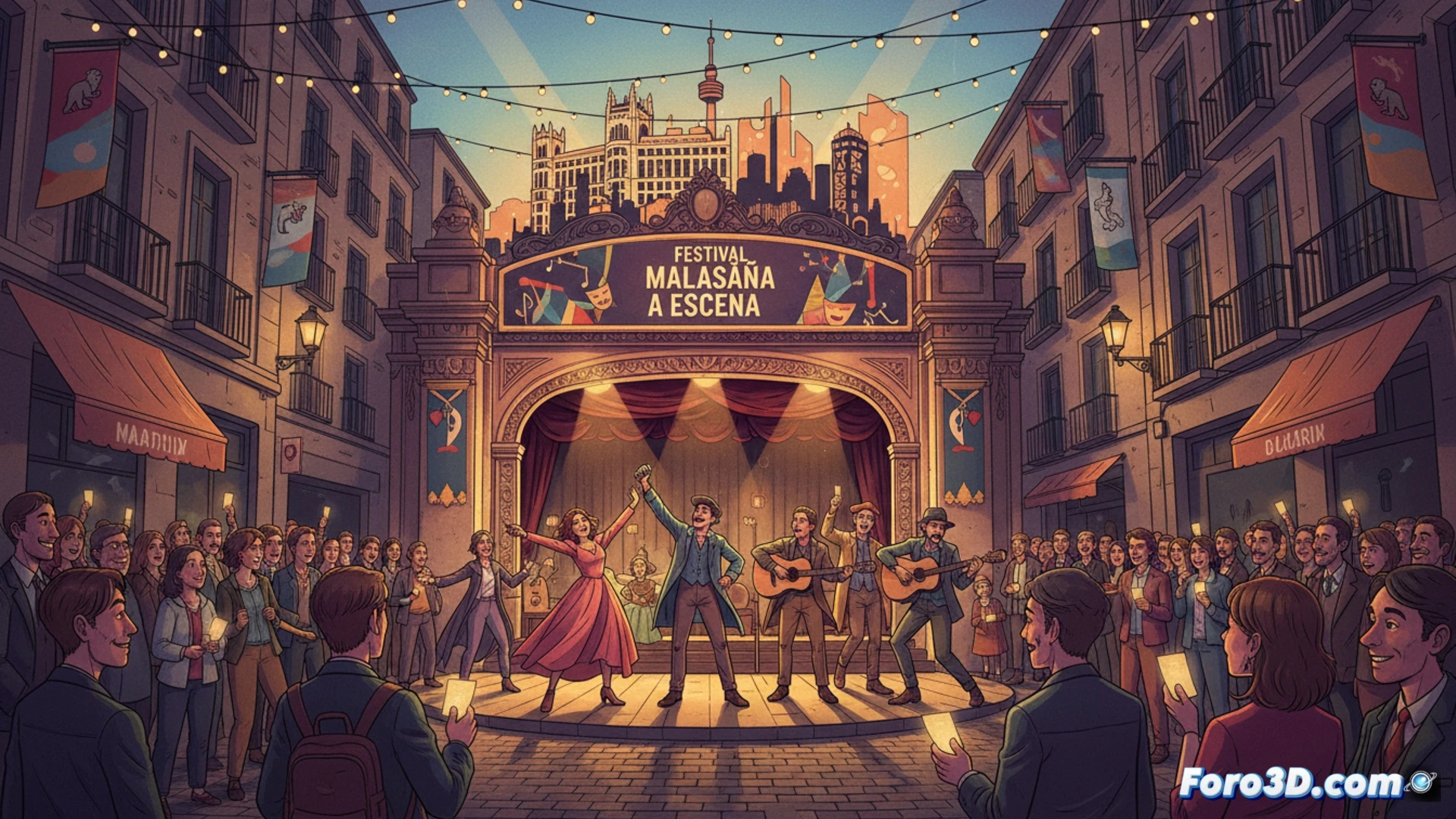 Pongamos que hablo de Madrid en el festival Malasaña a Escena