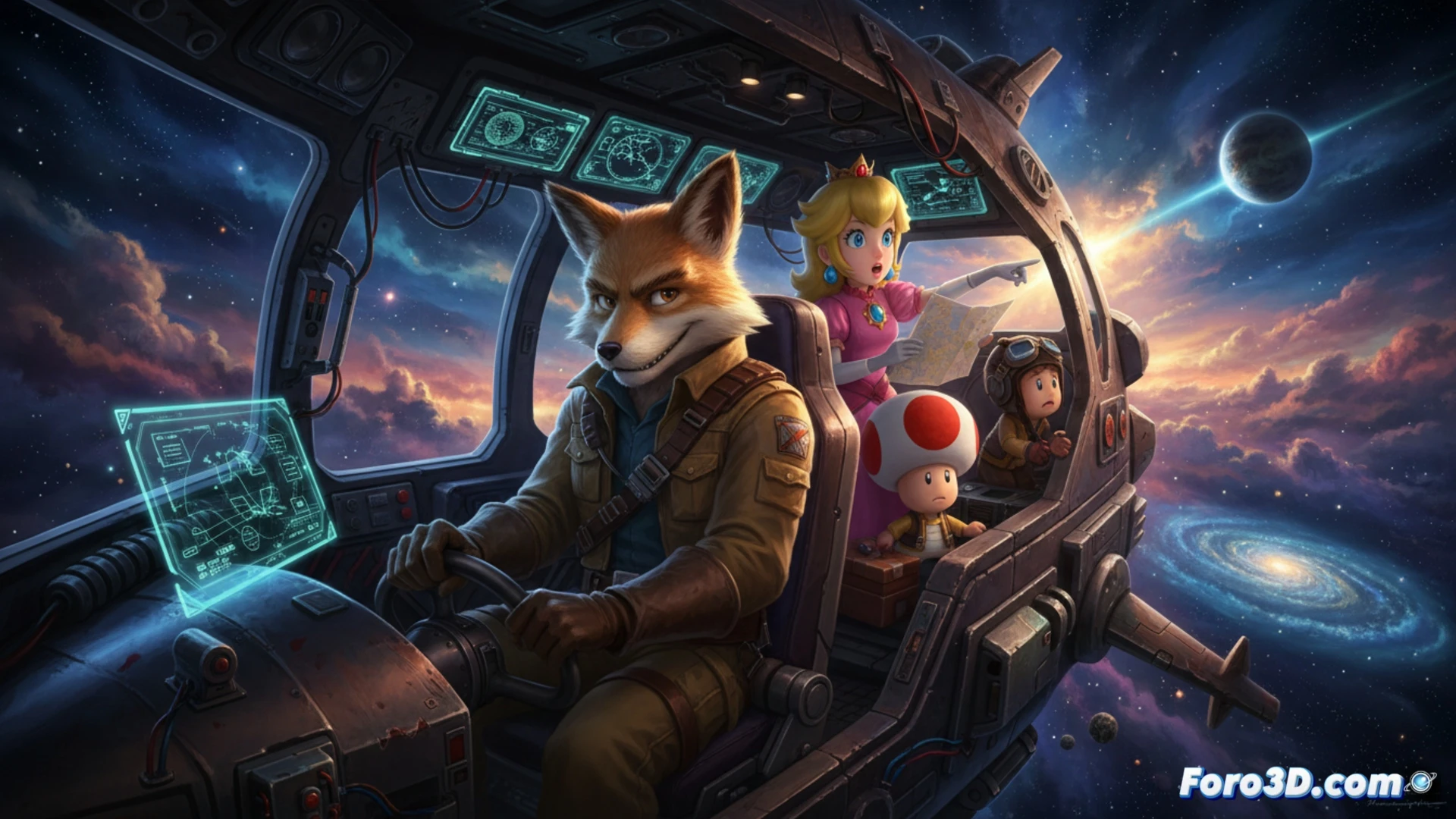 Por qué Nintendo reveló a Fox McCloud en la película de Mario