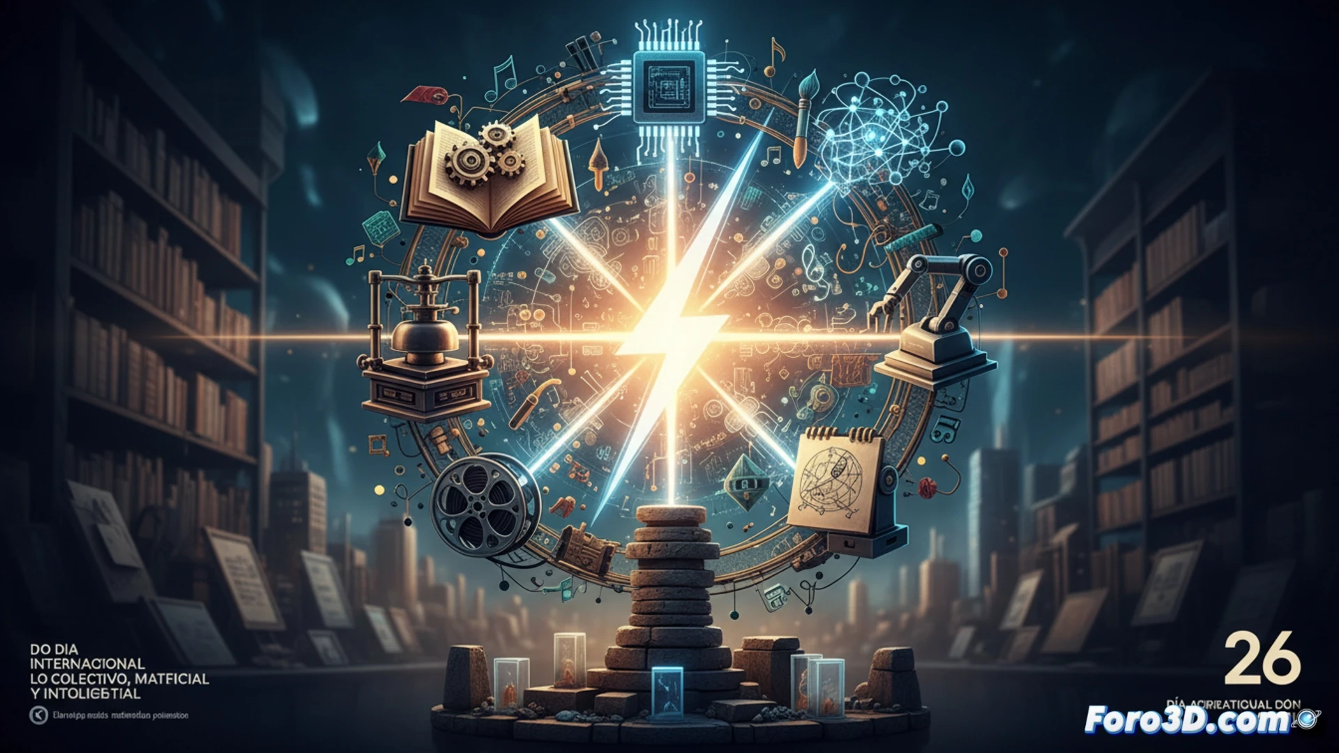 Propiedad intelectual: un rayo que no cesa desde Gutenberg hasta la IA