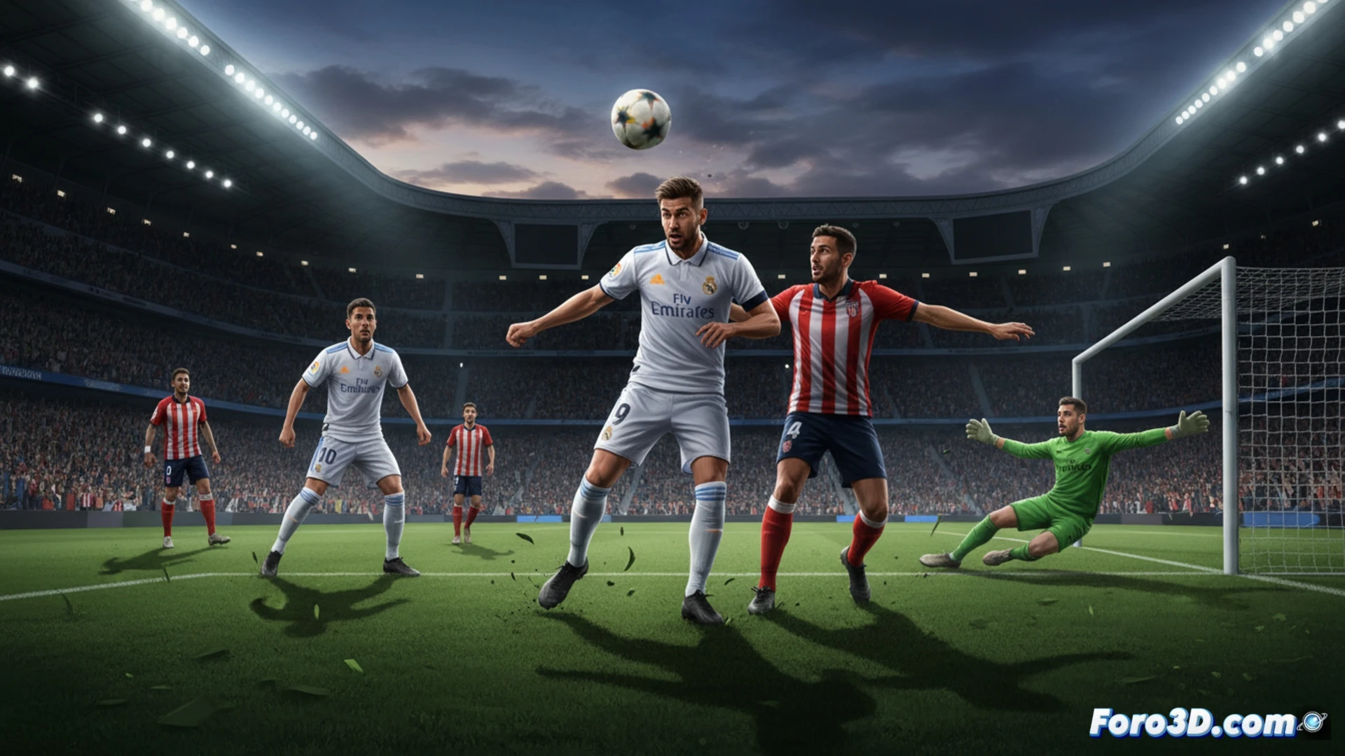 Un jugador del Real Madrid, frustrado, observa el marcador que muestra un empate 1-1 ante el Girona en Montilivi.