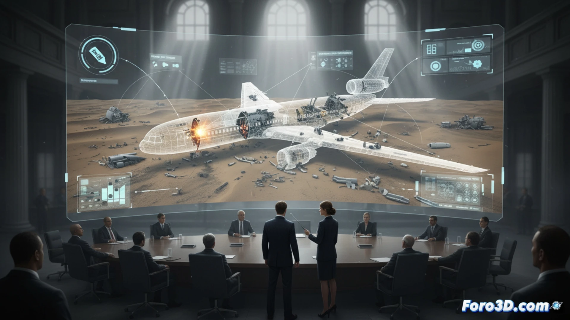 Reconstrucción 3D para casos judiciales complejos: el caso UTA