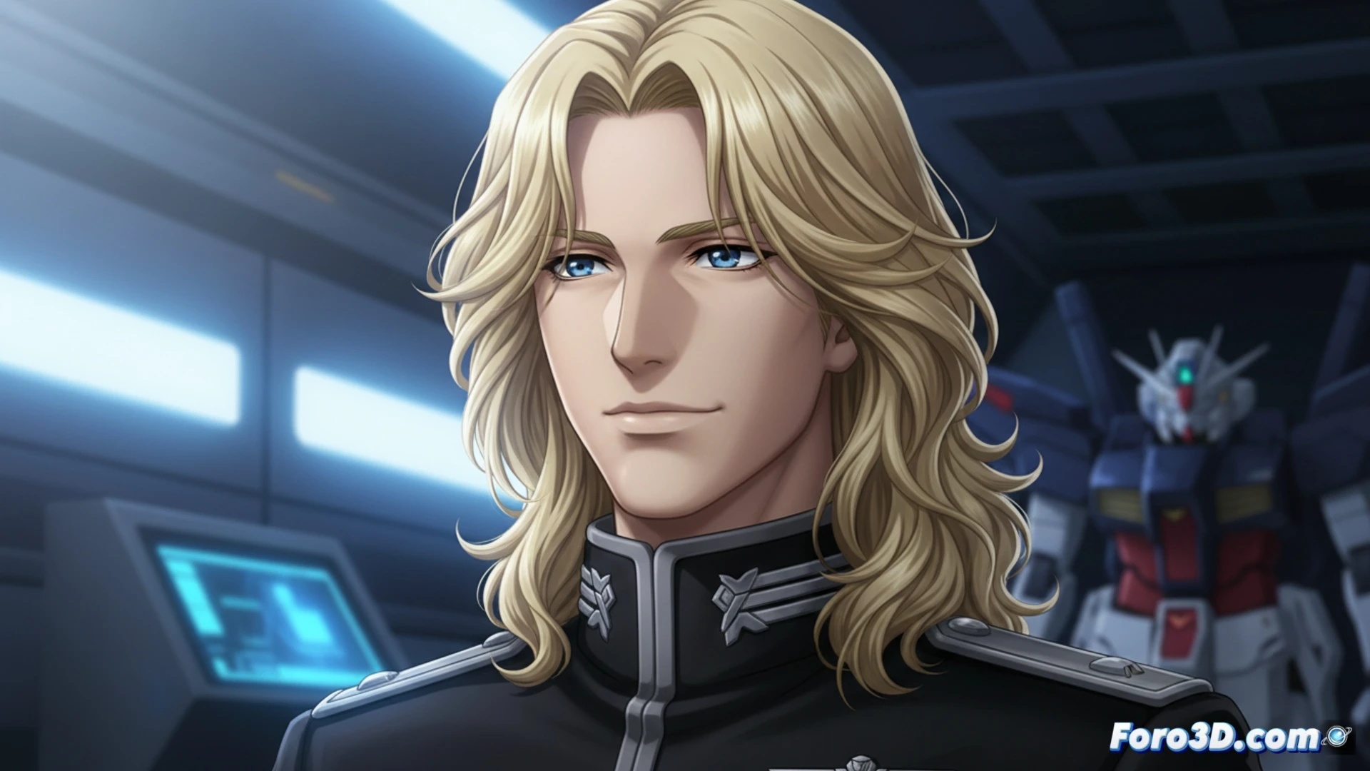 Revelado el rostro de Rau Le Creuset en nuevo arte de Gundam SEED