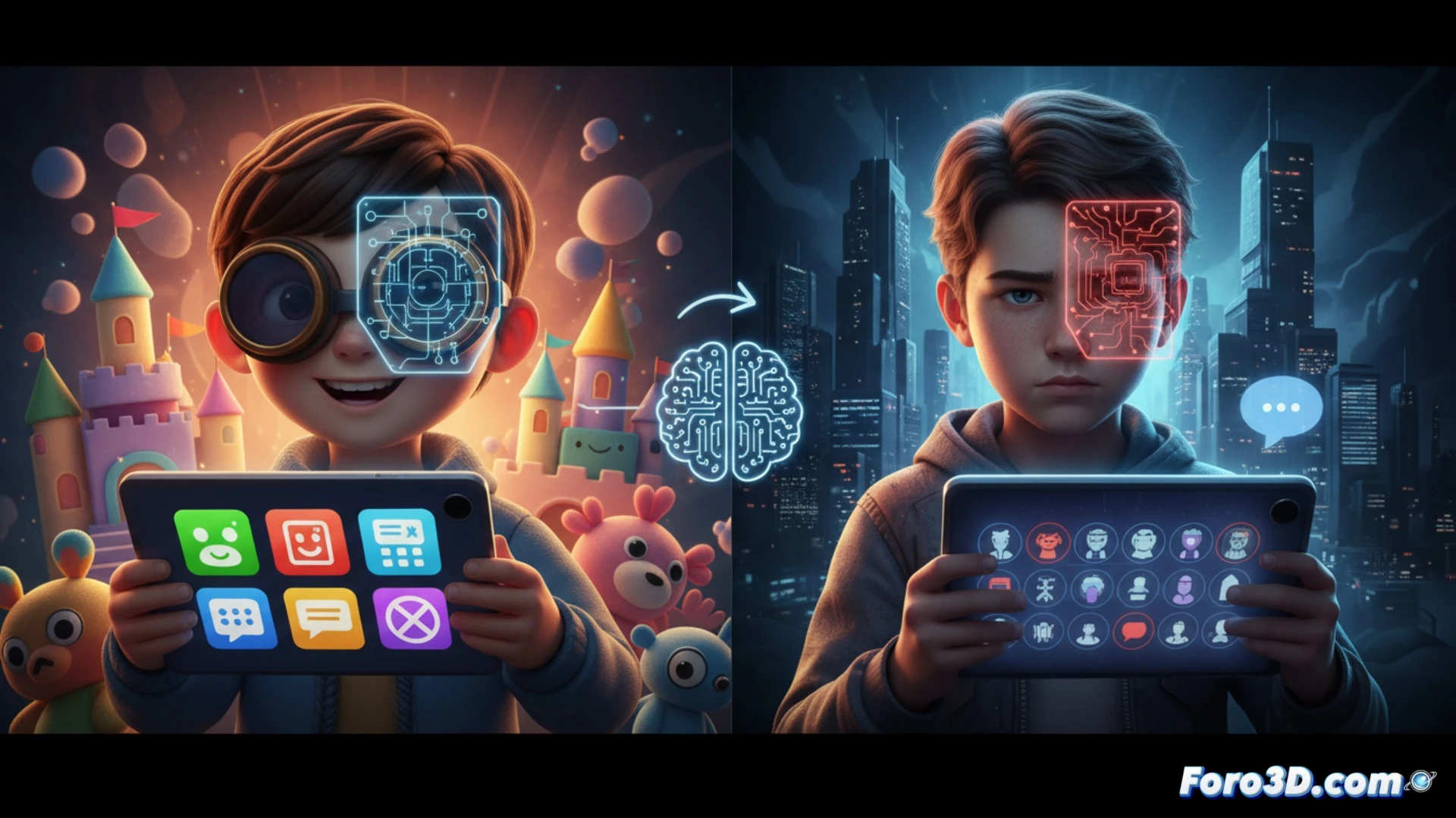 Un niño frustrado frente a la pantalla, clasificado como adulto en Roblox por la nueva IA.