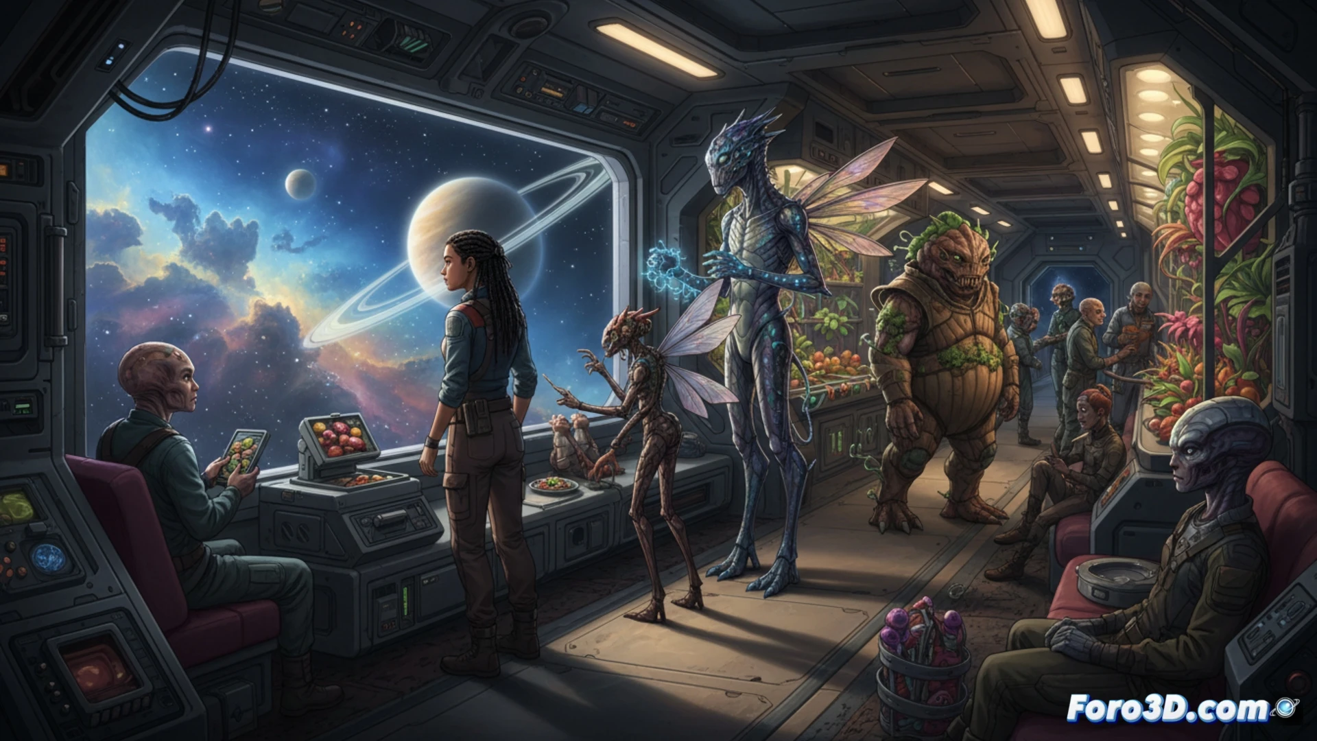 Una humana se une a la diversa tripulación de una nave, en una vida diaria interestelar realista y llena de detalles.