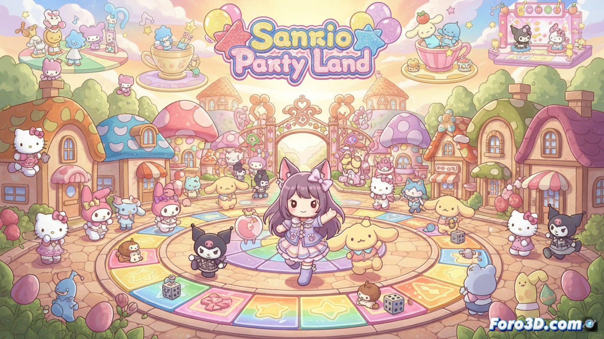Sanrio Games anuncia Party Land y su estrategia editorial global