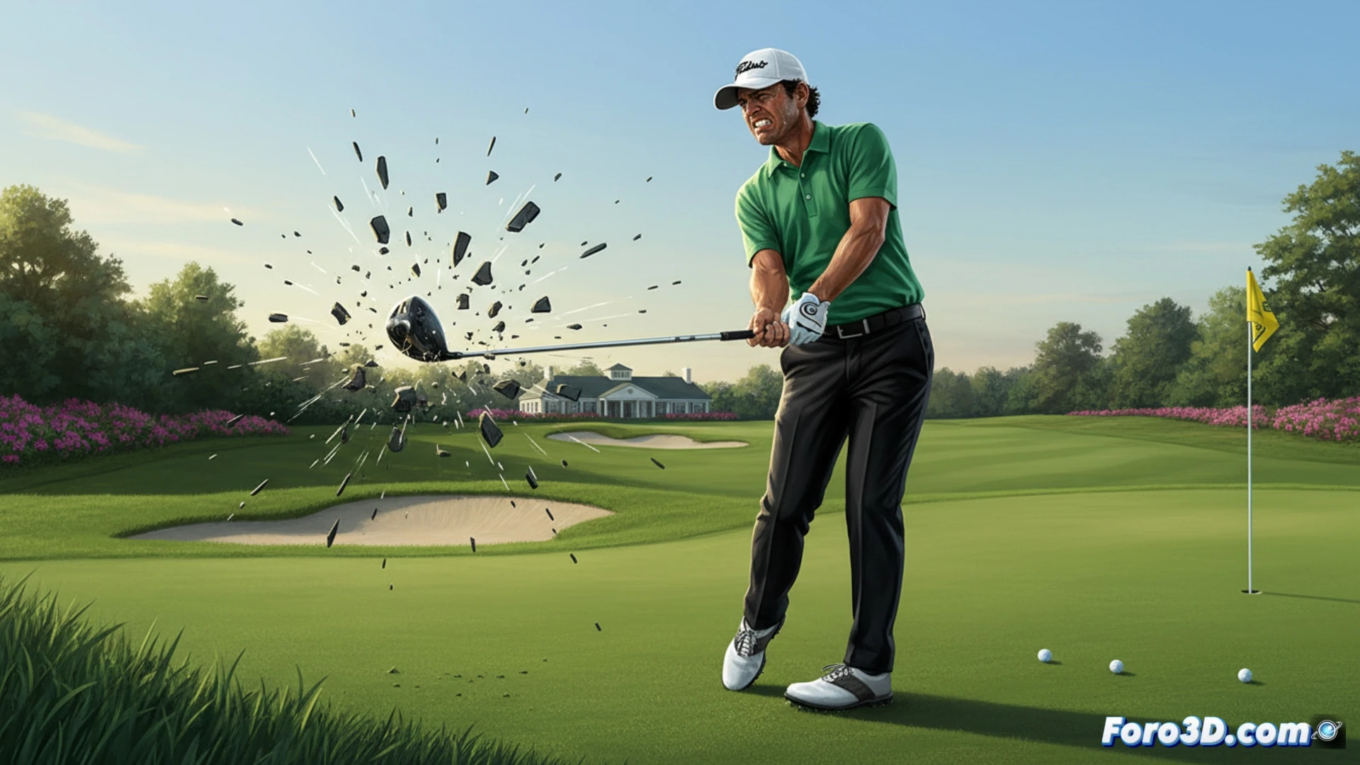 Sergio García y la rotura de driver que complicó su Masters