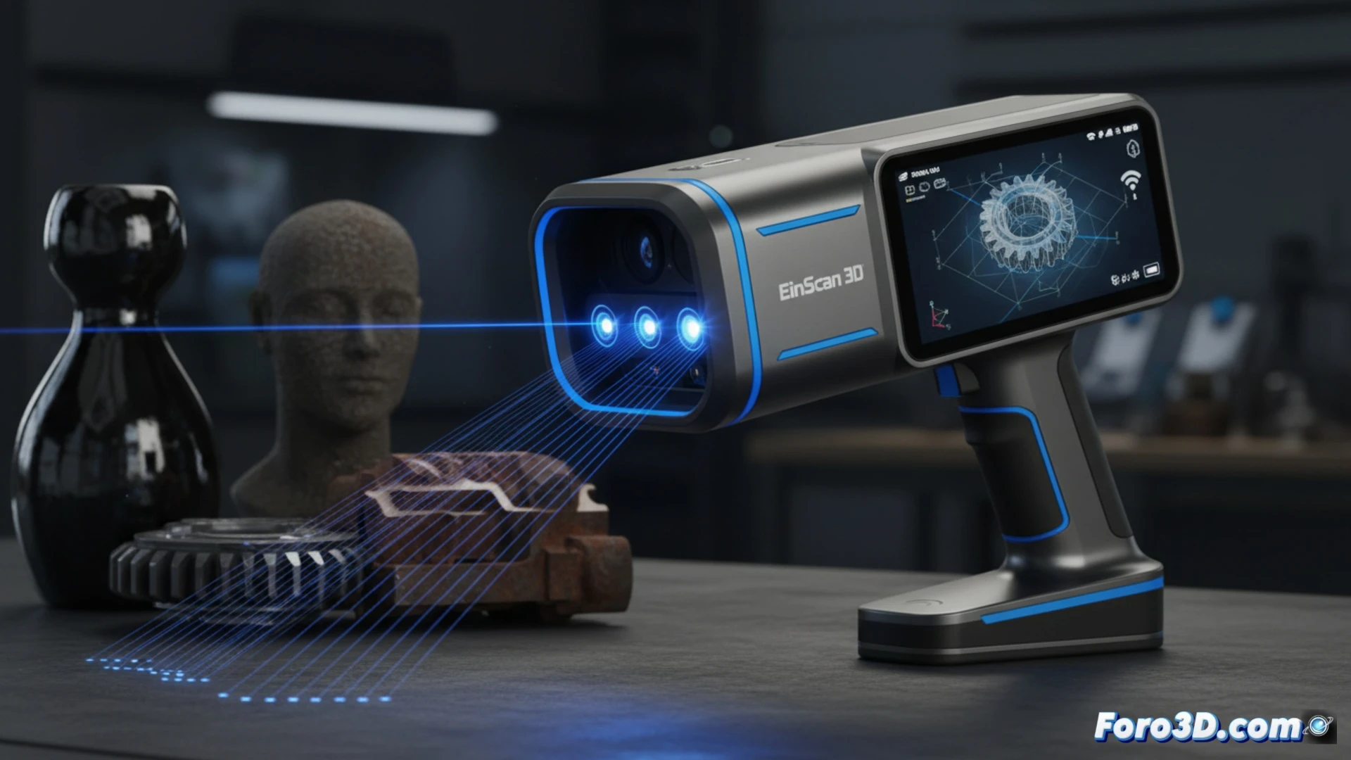 SHINING 3D lanza el EinScan Rigil Lite, un escáner todo en uno más accesible