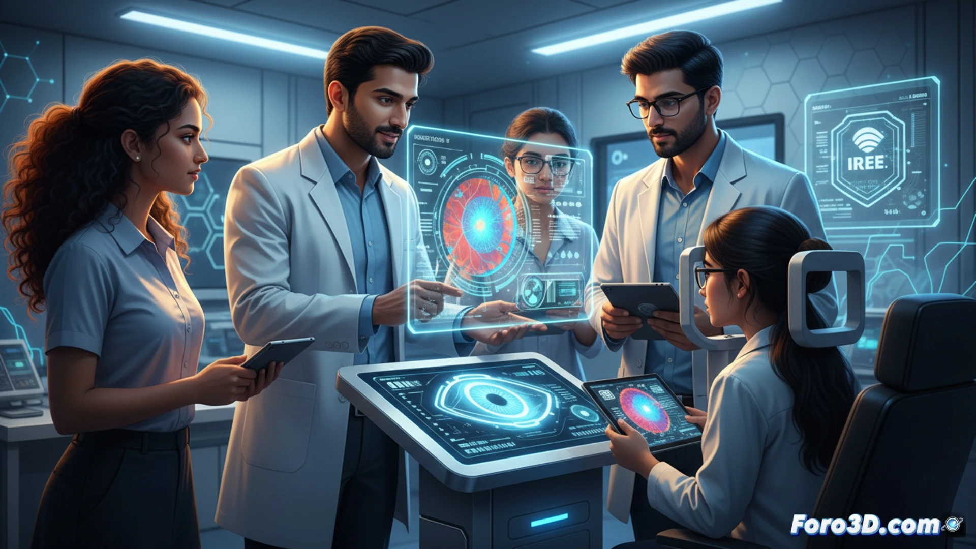 Smart Eye Kiosk: IA que detecta estrés analizando la retina