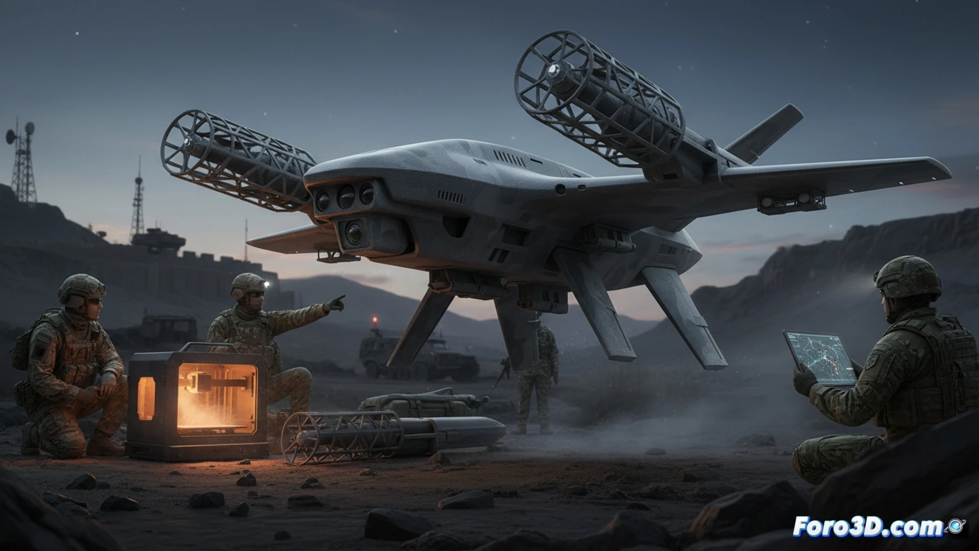 SPARTA, el dron militar impreso en 3D diseñado por soldados