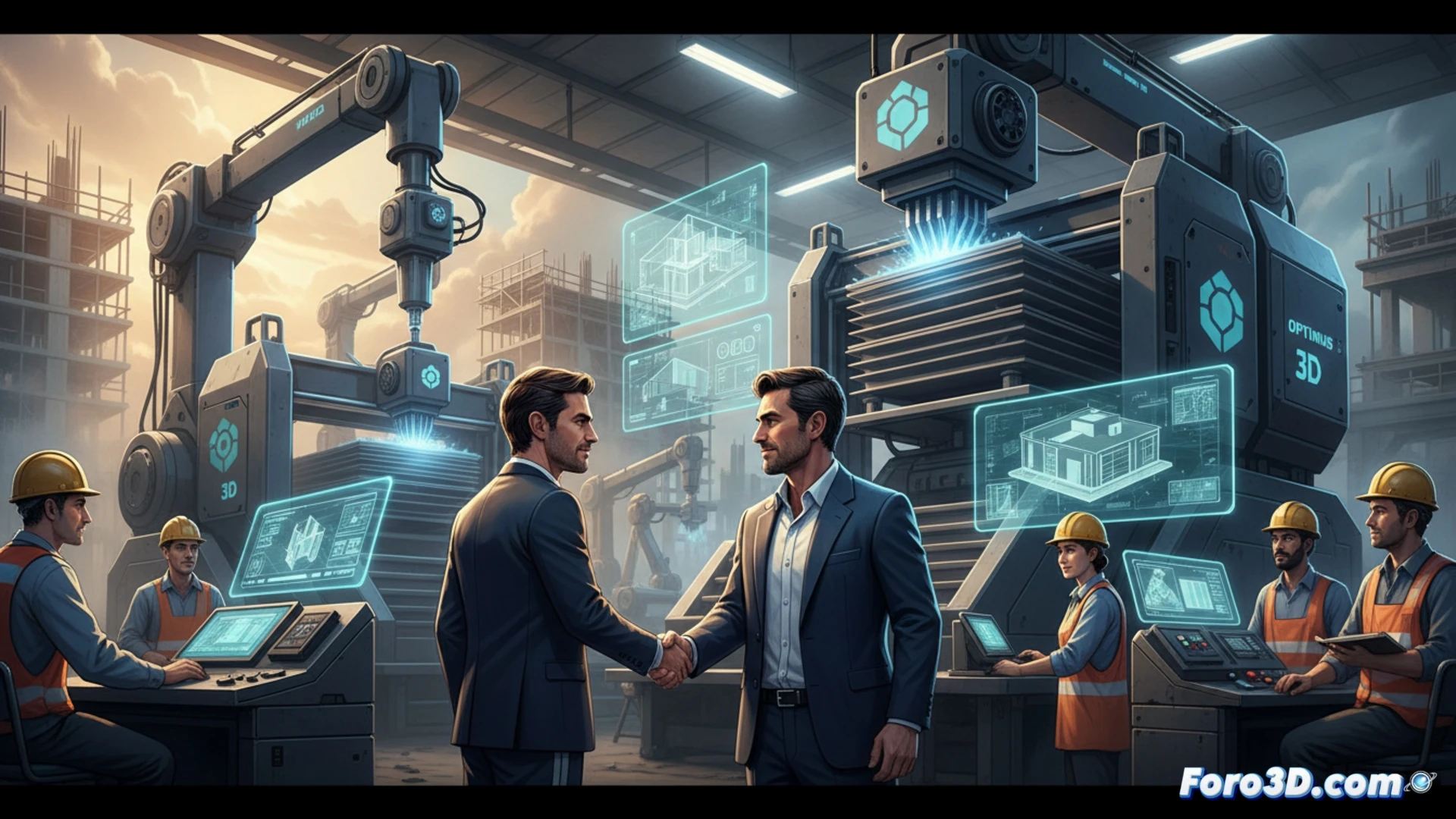 Una startup adquiere maquinaria e IP de una empresa de impresión 3D en concurso, para relanzar su actividad en la construcción.