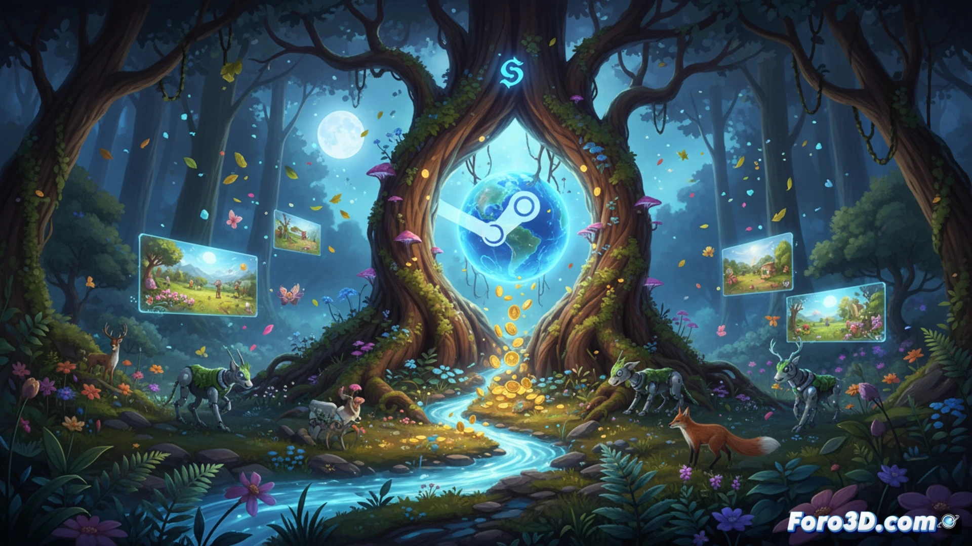 Steam celebra el Día de la Tierra con descuentos en juegos de naturaleza