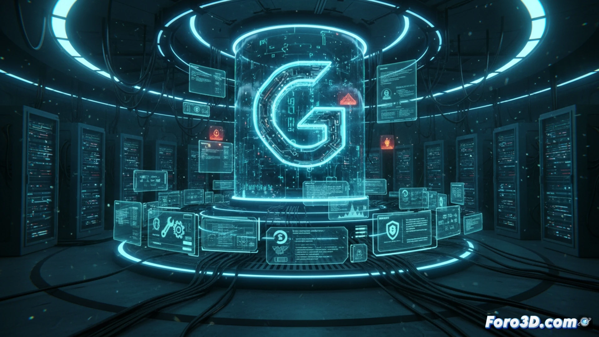 Una IA con el logo de Steam analizando tickets de soporte y moderando contenido en segundo plano.