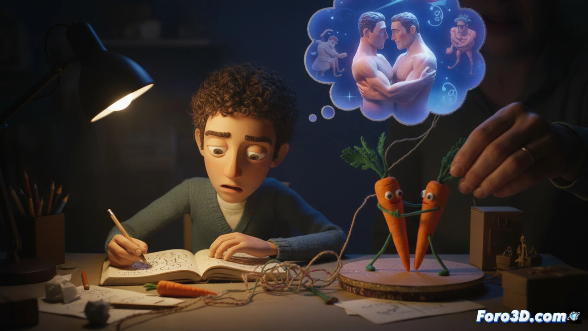 Stop-motion queer: zanahorias, erótica y distancia parental