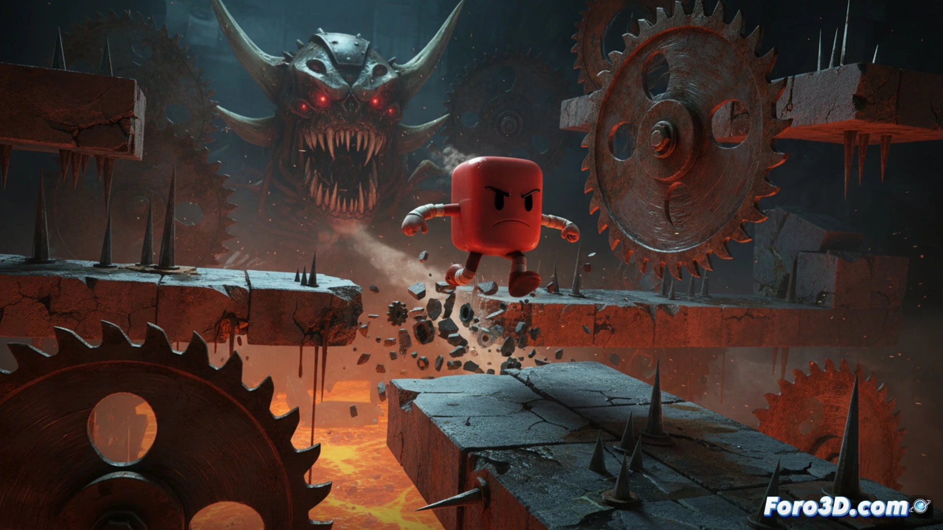 Super Meat Boy 3D: el regreso de las pesadillas en tres dimensiones
