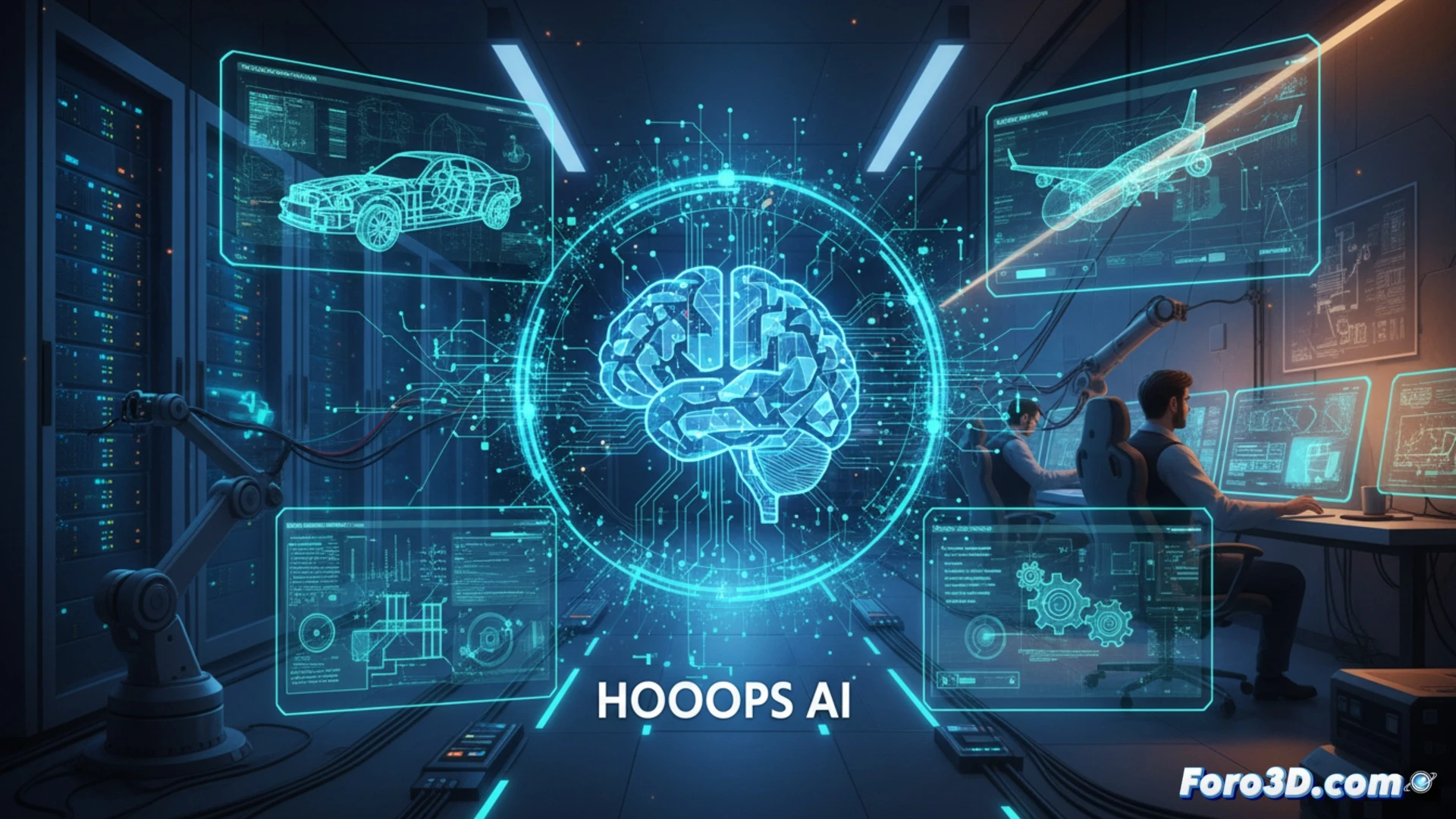 Tech Soft 3D presenta HOOPS AI para integrar IA en procesos CAD